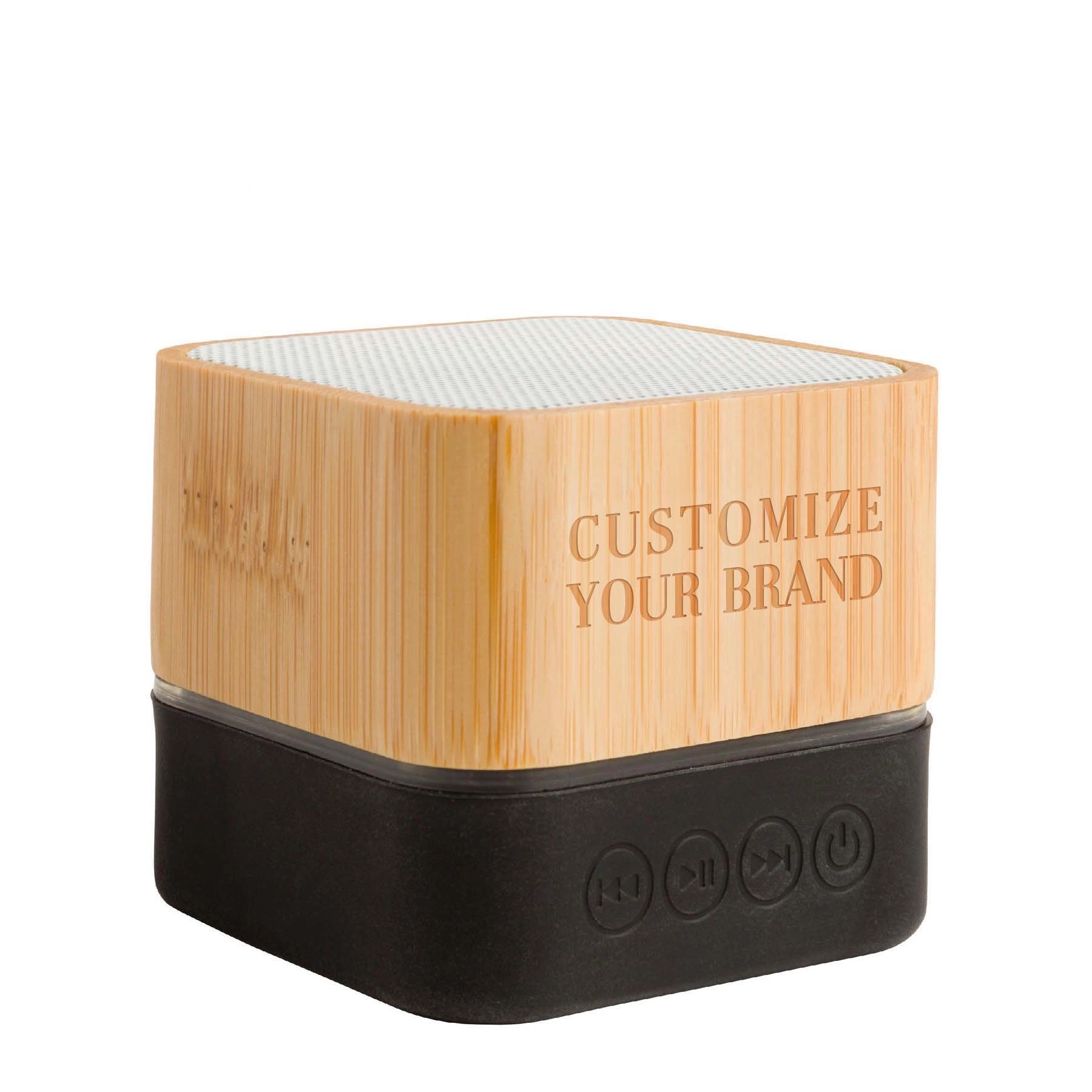 Waterproof Bamboo Bluetooth Speaker 7