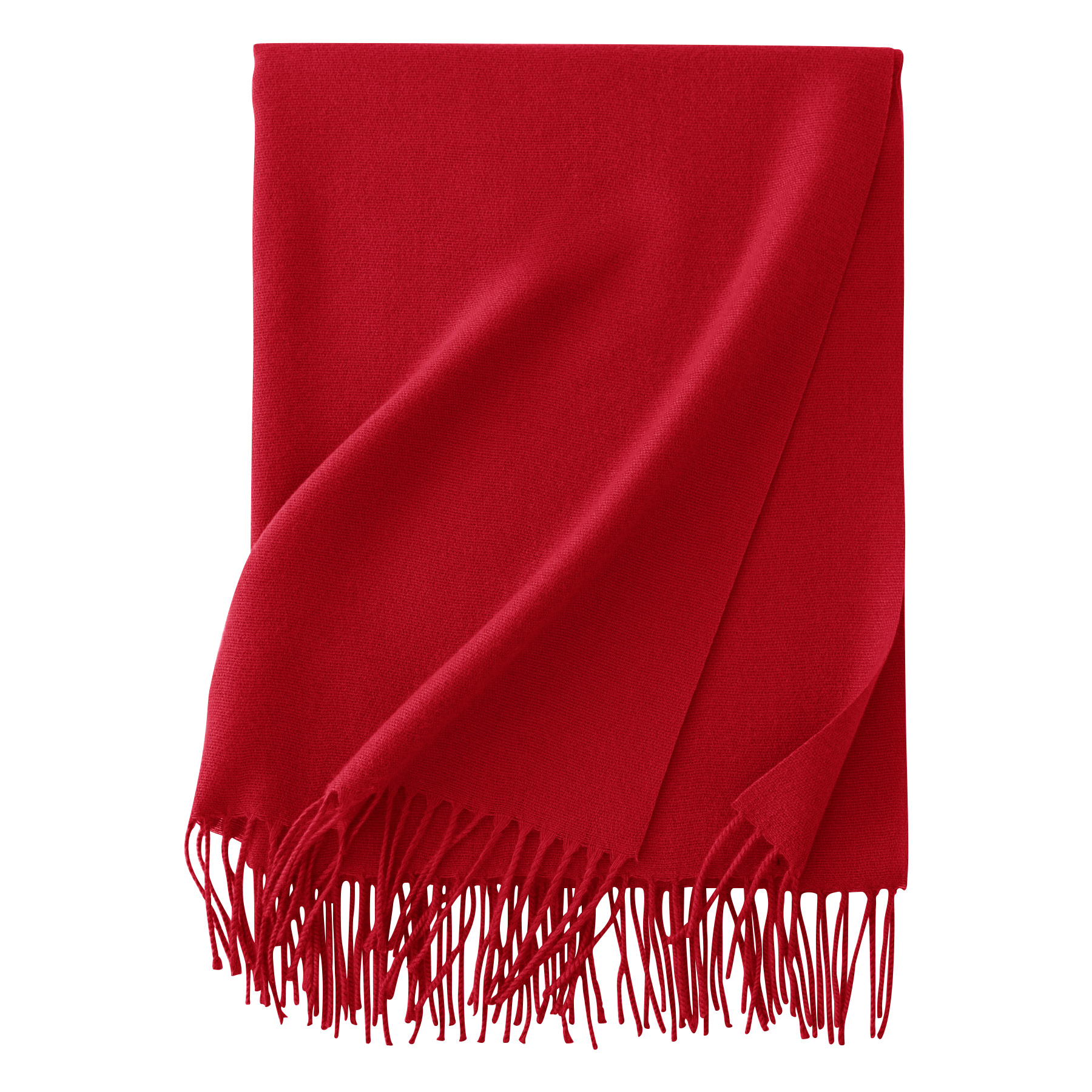 Winter Faux Cashmere Shawl Scarf With Tassels 5
