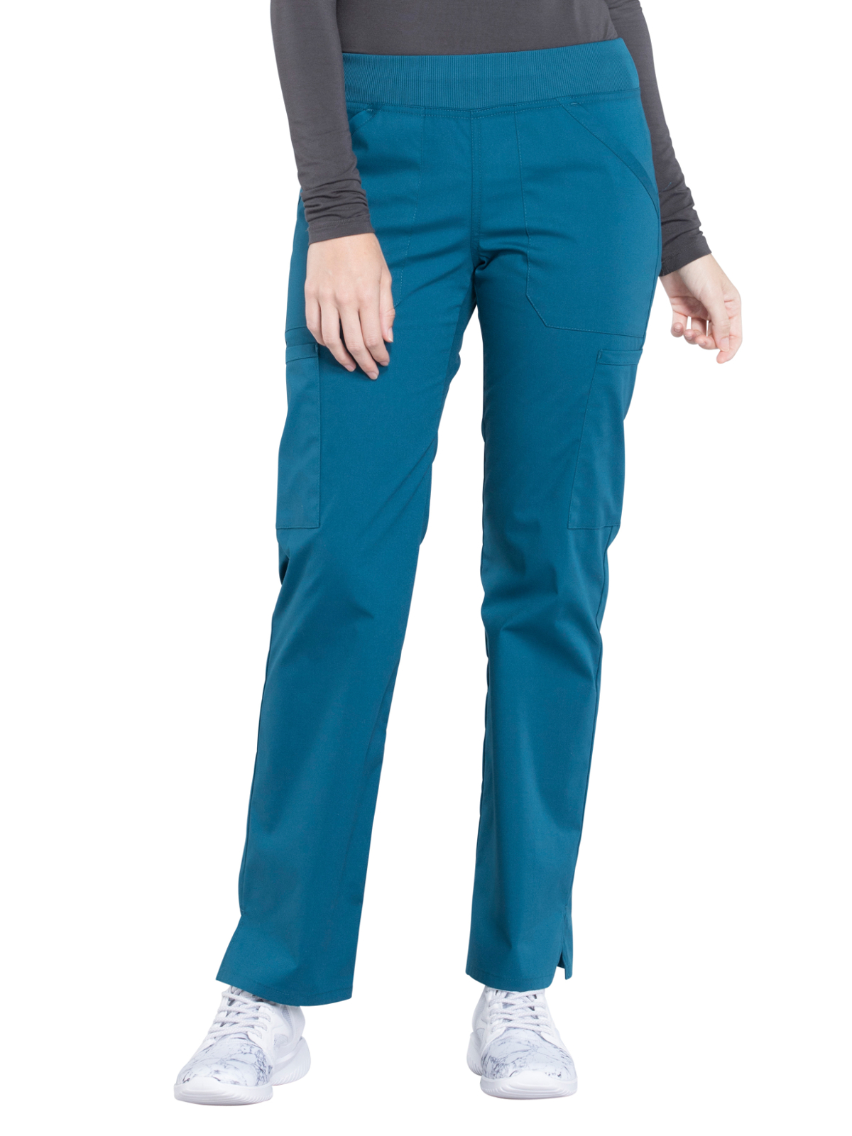 Cherokee - Workwear Professionals - Mid Rise Straight Leg Pull-on Cargo Pant 29