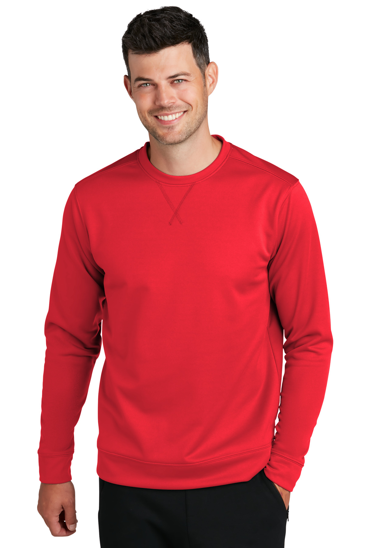 Port & Company® Performance Fleece Crewneck Sweatshirt, custom hoodie or sweatshirt with logo imprint 28