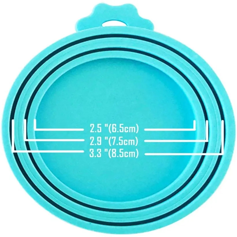 One Silicone lid fit multiple size cans 3