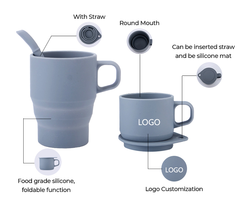 Collapsible Silicone Mug 9