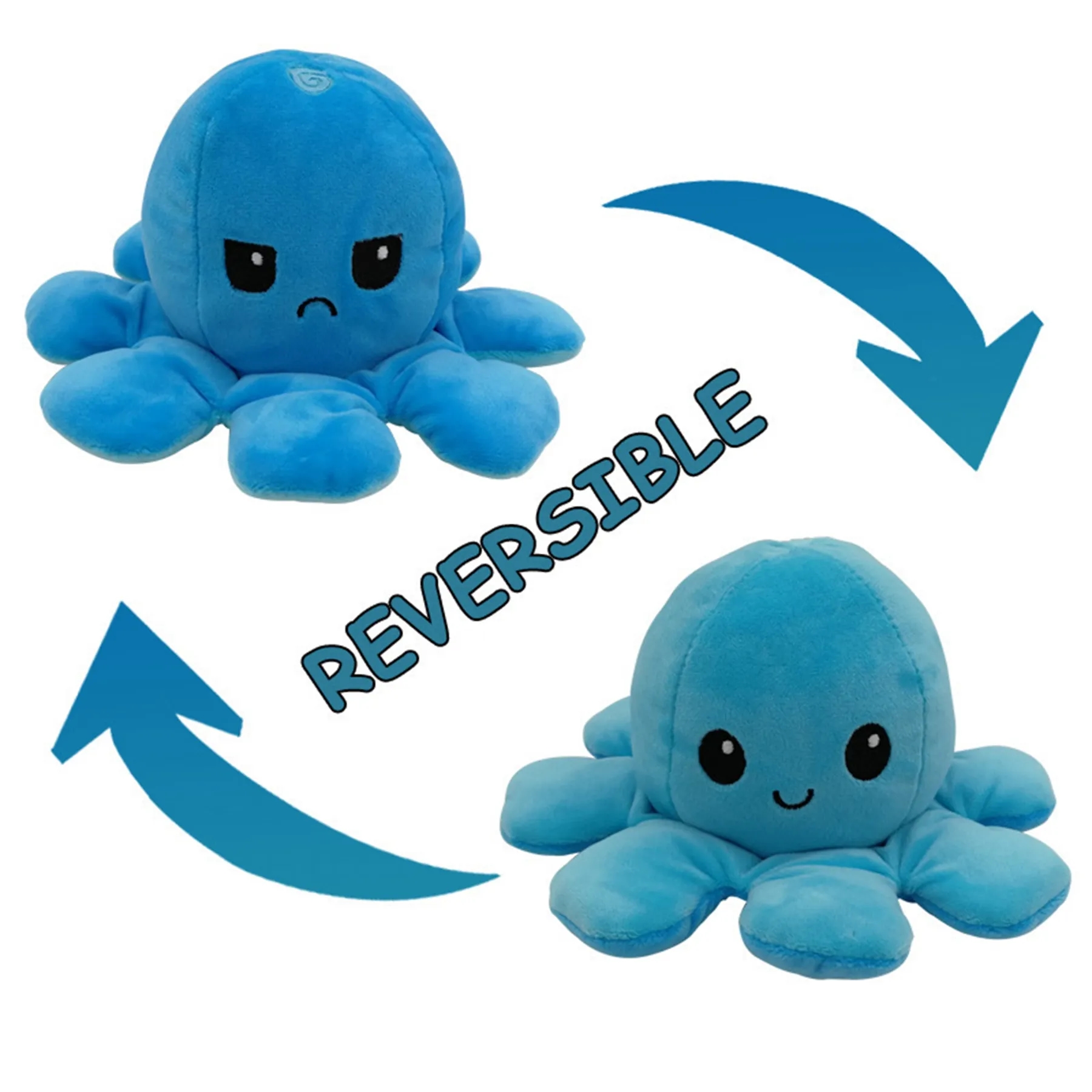 Cute Double-Sided Flipped Octopus Plush Toy 11