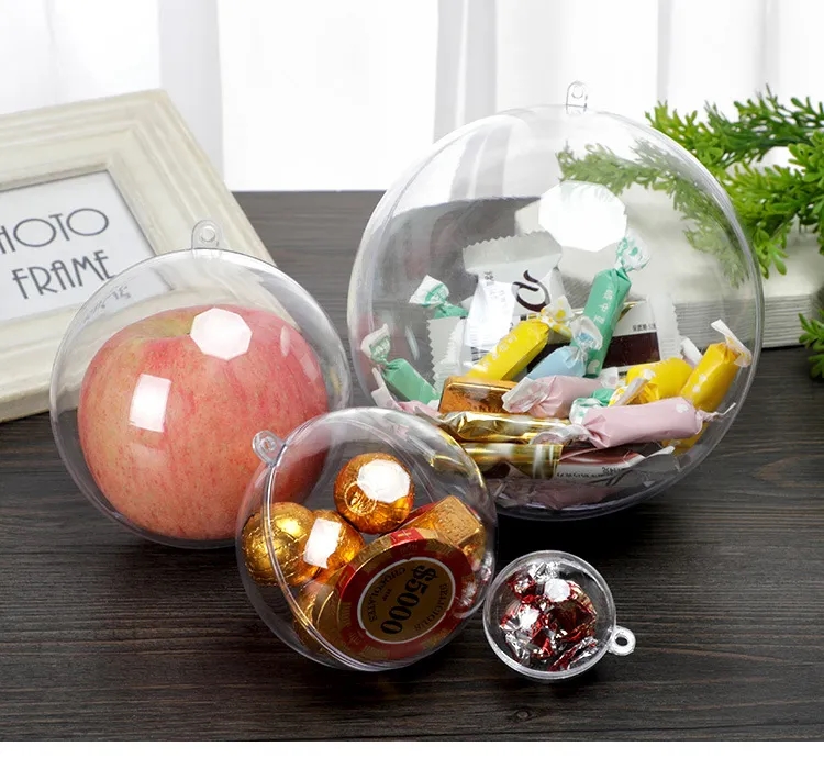 High transparent Christmas Tree Decorated Hollow Ball 5