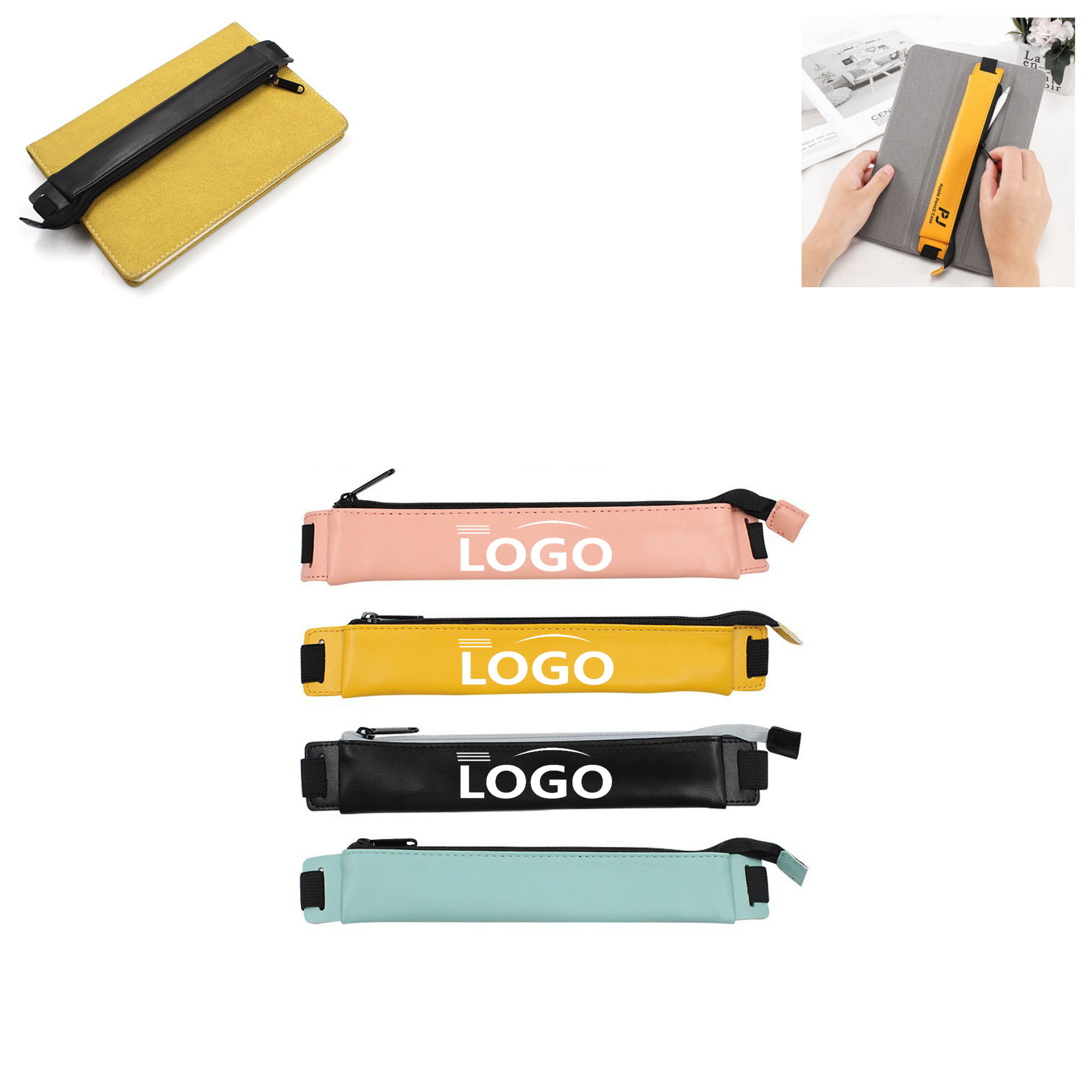 Elasticity Adjustable Pen Case Bag Pen Holder 3