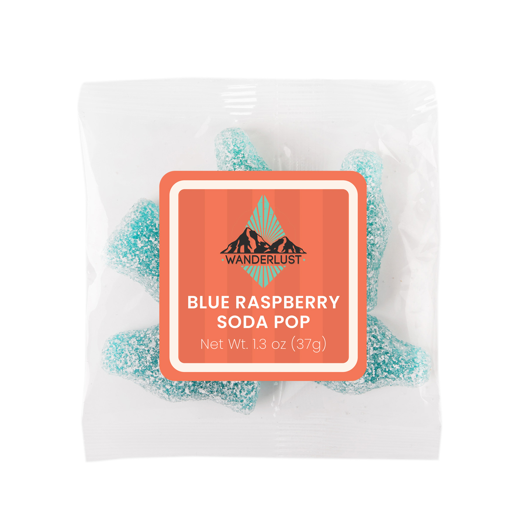 Blue Raspberry Soda Bottles: Taster Packet 2