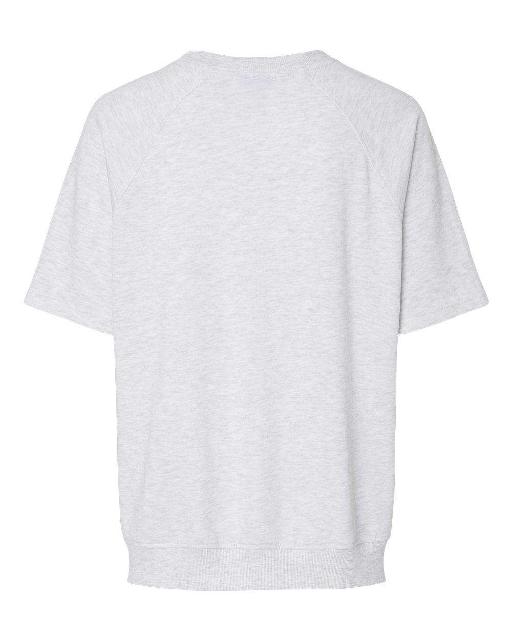 Women's French Terry Short Sleeve Crewneck Sweatshirt - W23711 15