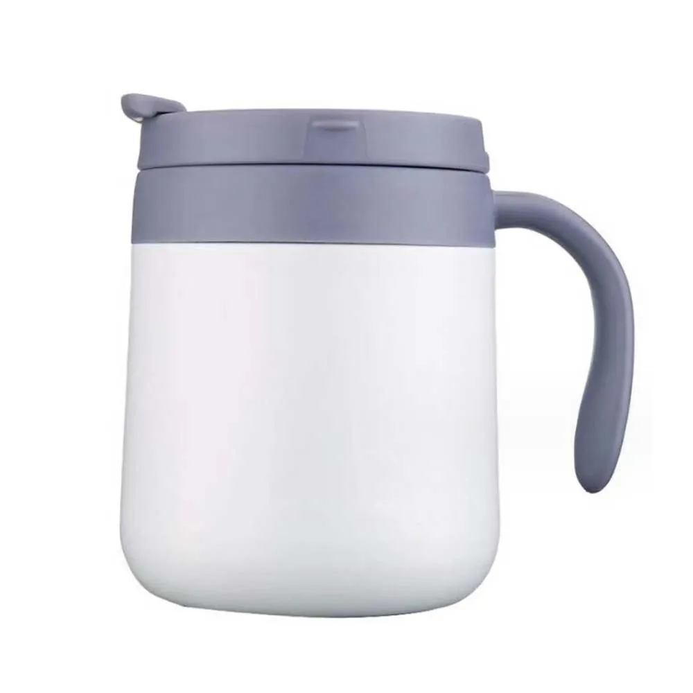 Portable Coffee Cup Stainless Steel Thermos Mug 5