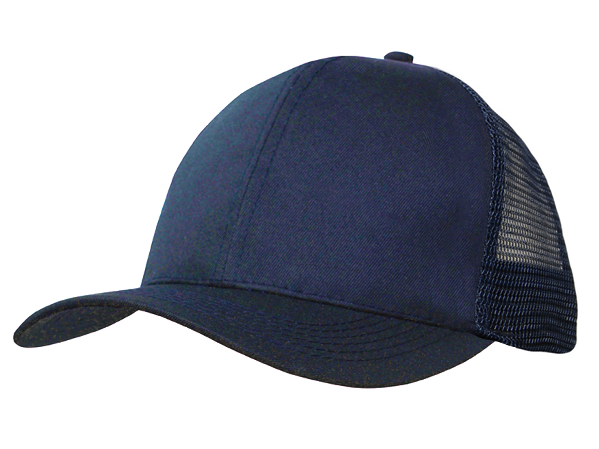 Organic brushed Heavy Cotton/Mesh Back Cap 1