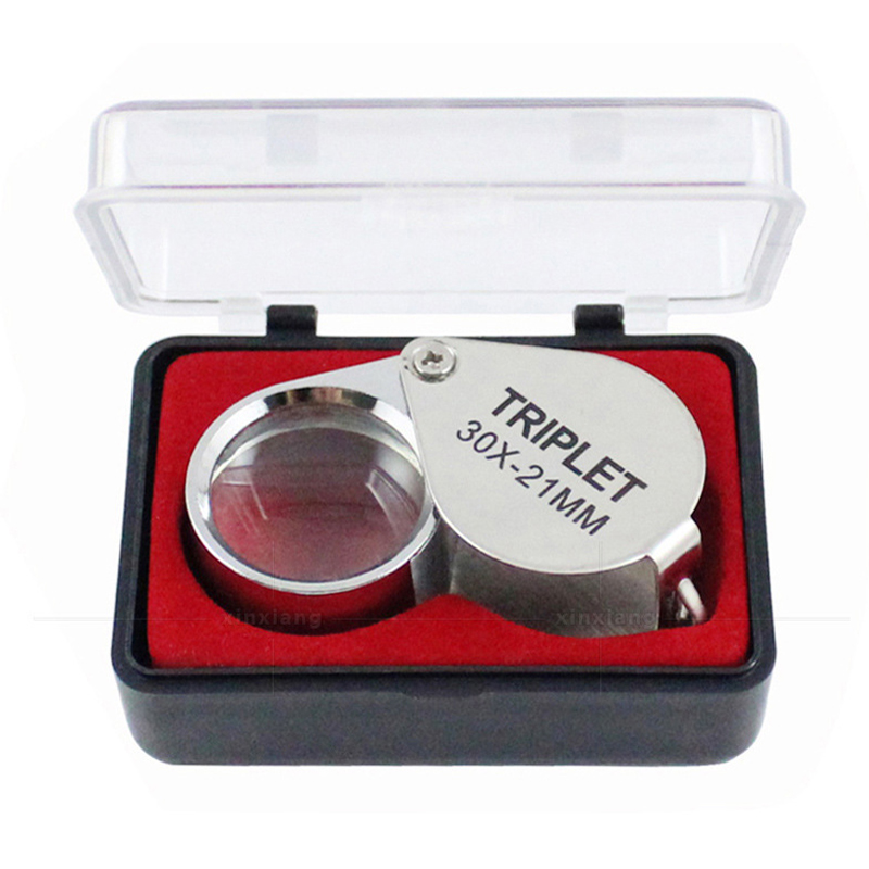 30X Metal Jewelry Loop Magnifier 1
