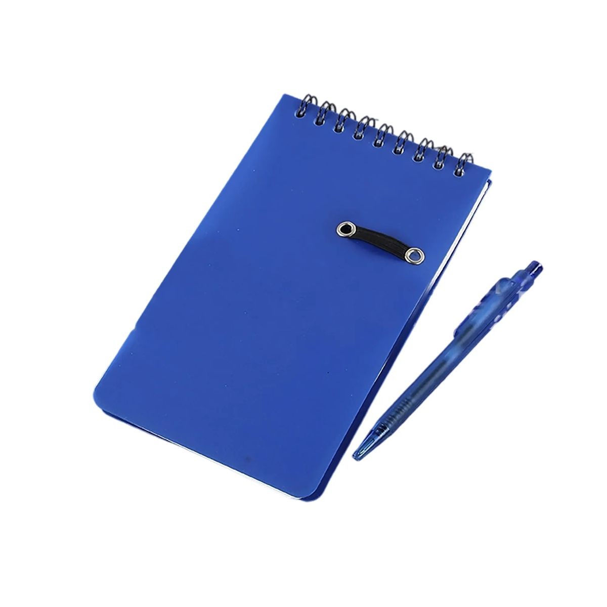 Pocket Spiral Notebook with Pen Slot, Customizable with Logo 4