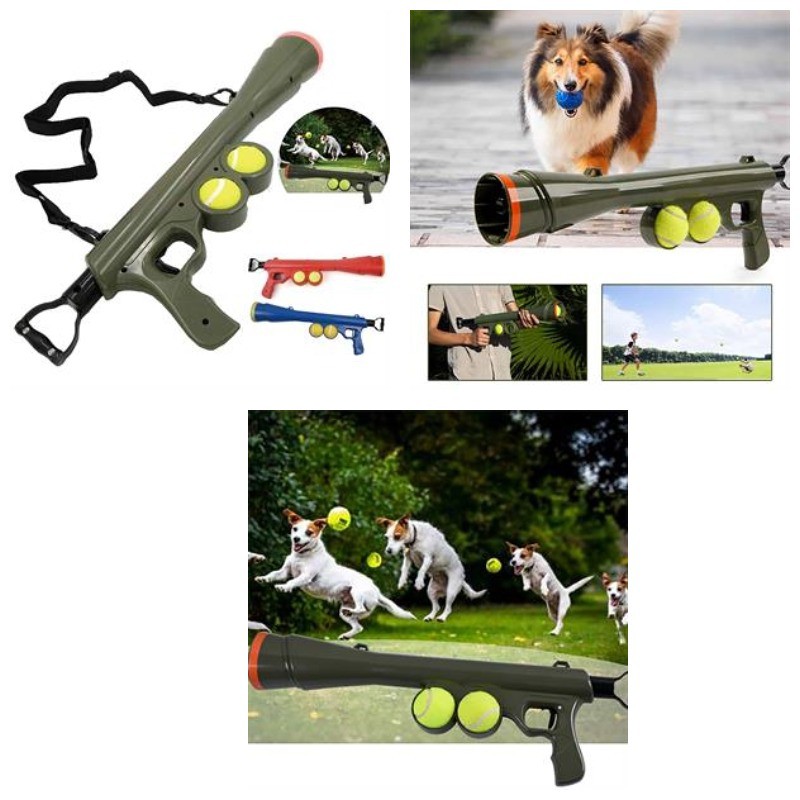 tennis ball launching Pet interactive toy