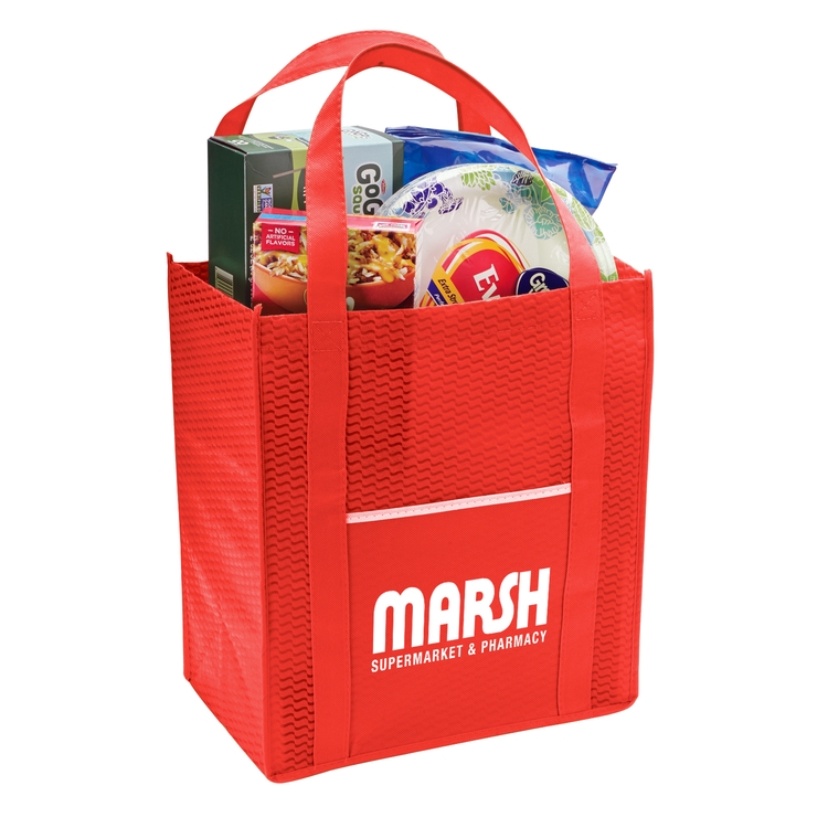 Riptide Non-Woven Grocery Tote Bag