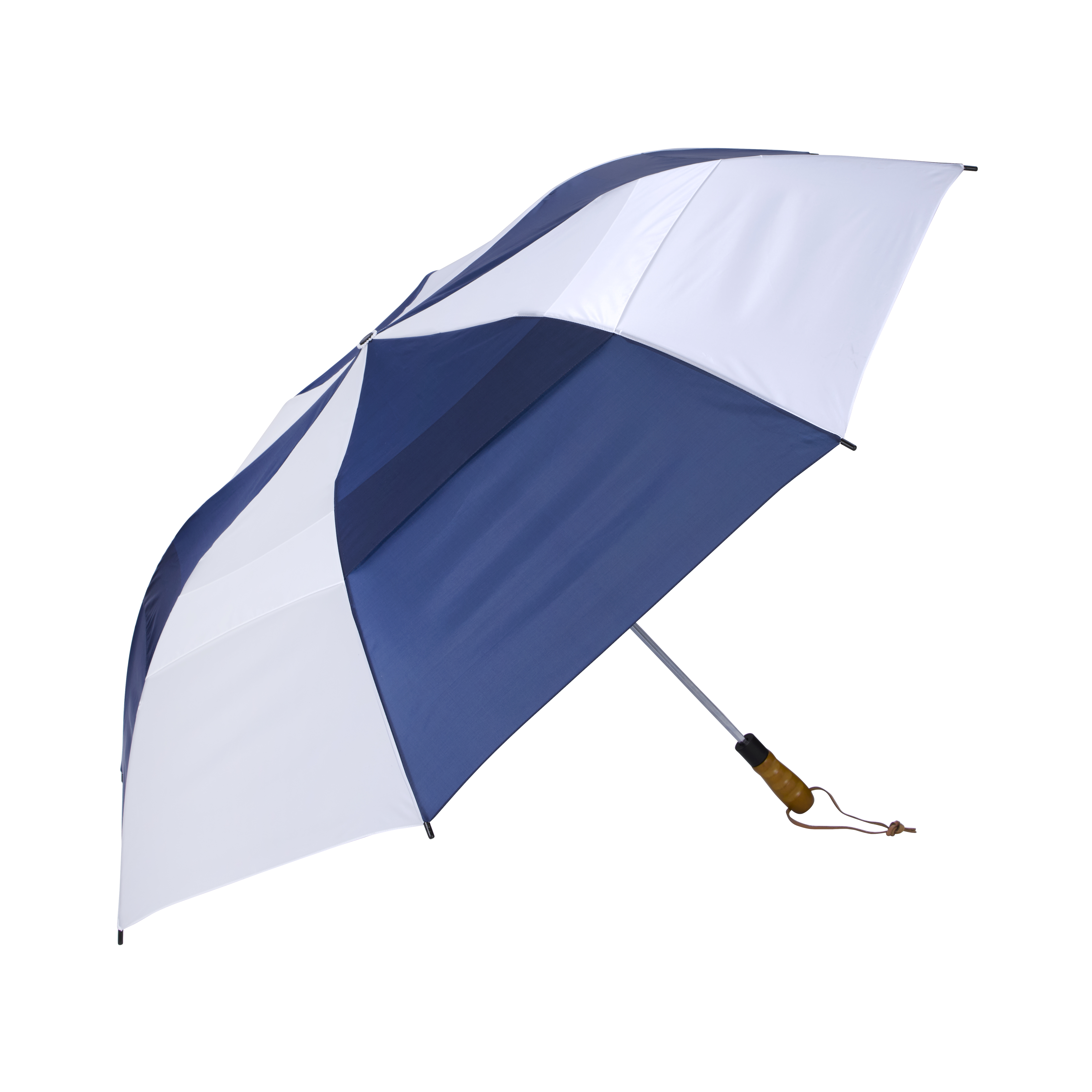Shed Rain™ Windjammer® 58" Vented Wooden-Handled Auto-Open Jumbo Compact Umbrella 33