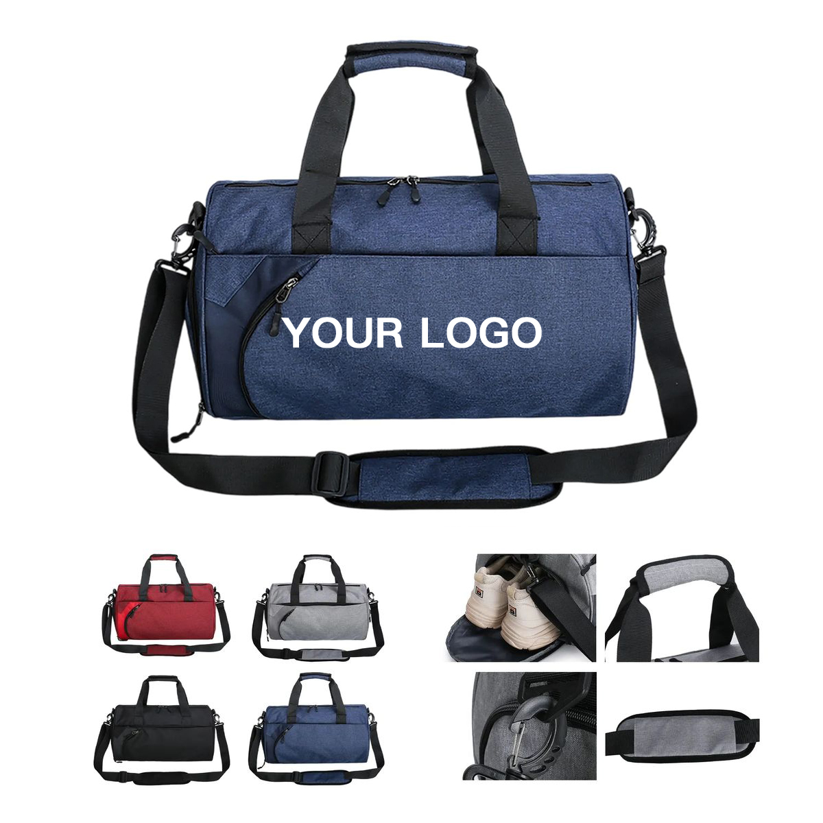 Lightweight Travel Gym Bag with Waterproof Design 1