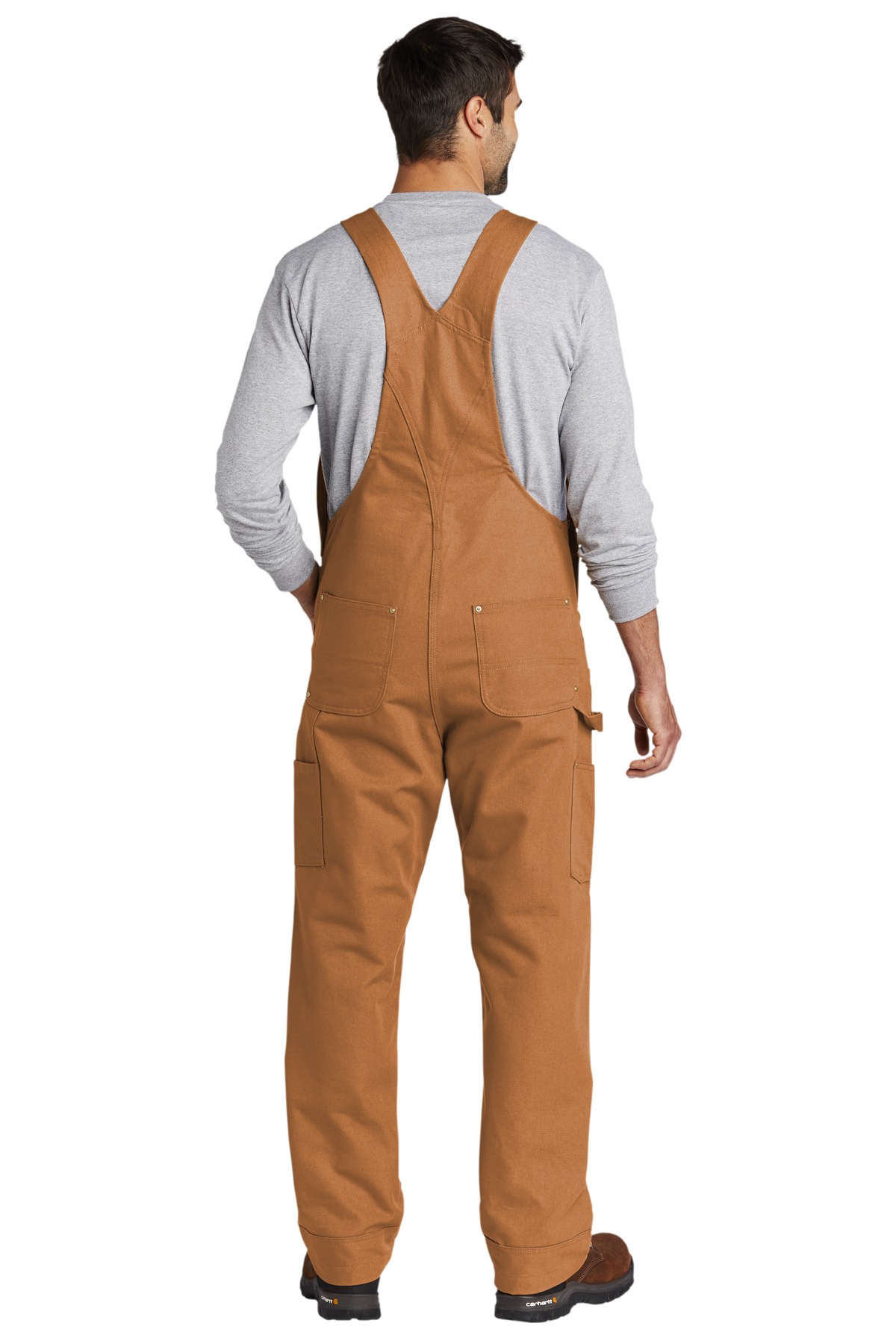 Carhartt Duck Unlined Bib Overalls. CT102776 1