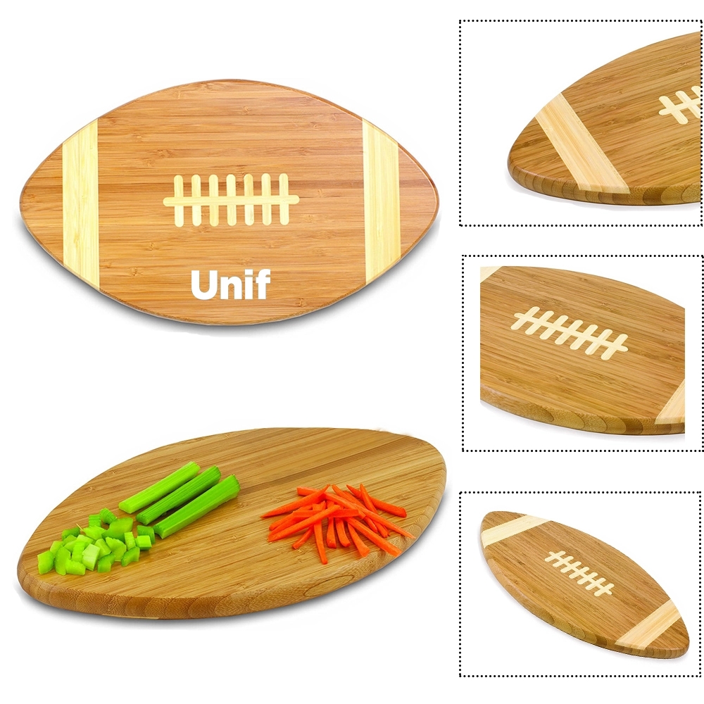 Bamboo Football Cutting Board 1