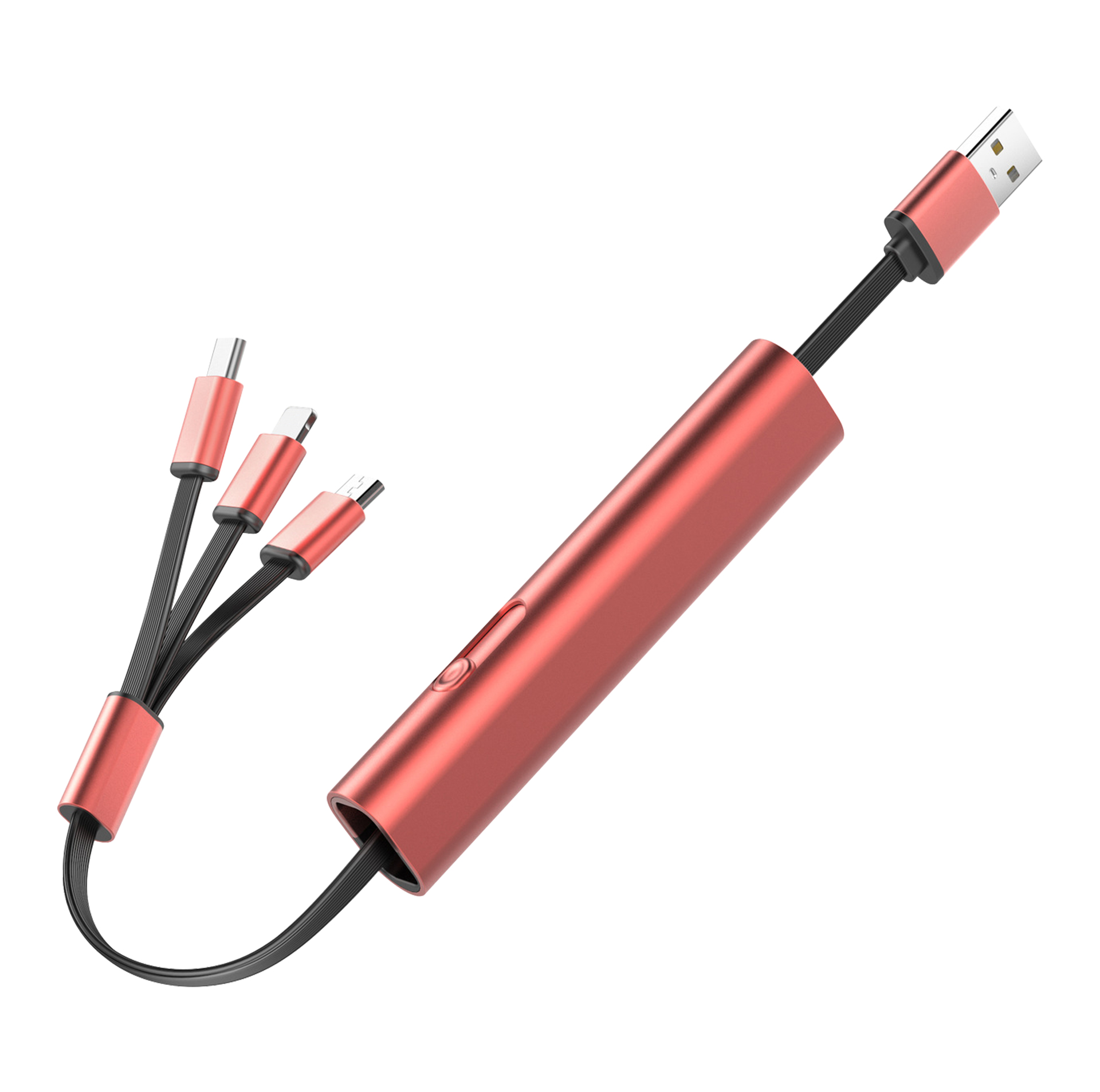 Portable 3-In-1 Storage USB Charger 7