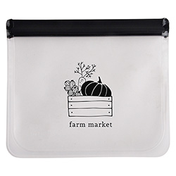 Sunflower PEVA Zip Closure Utility Bag 31