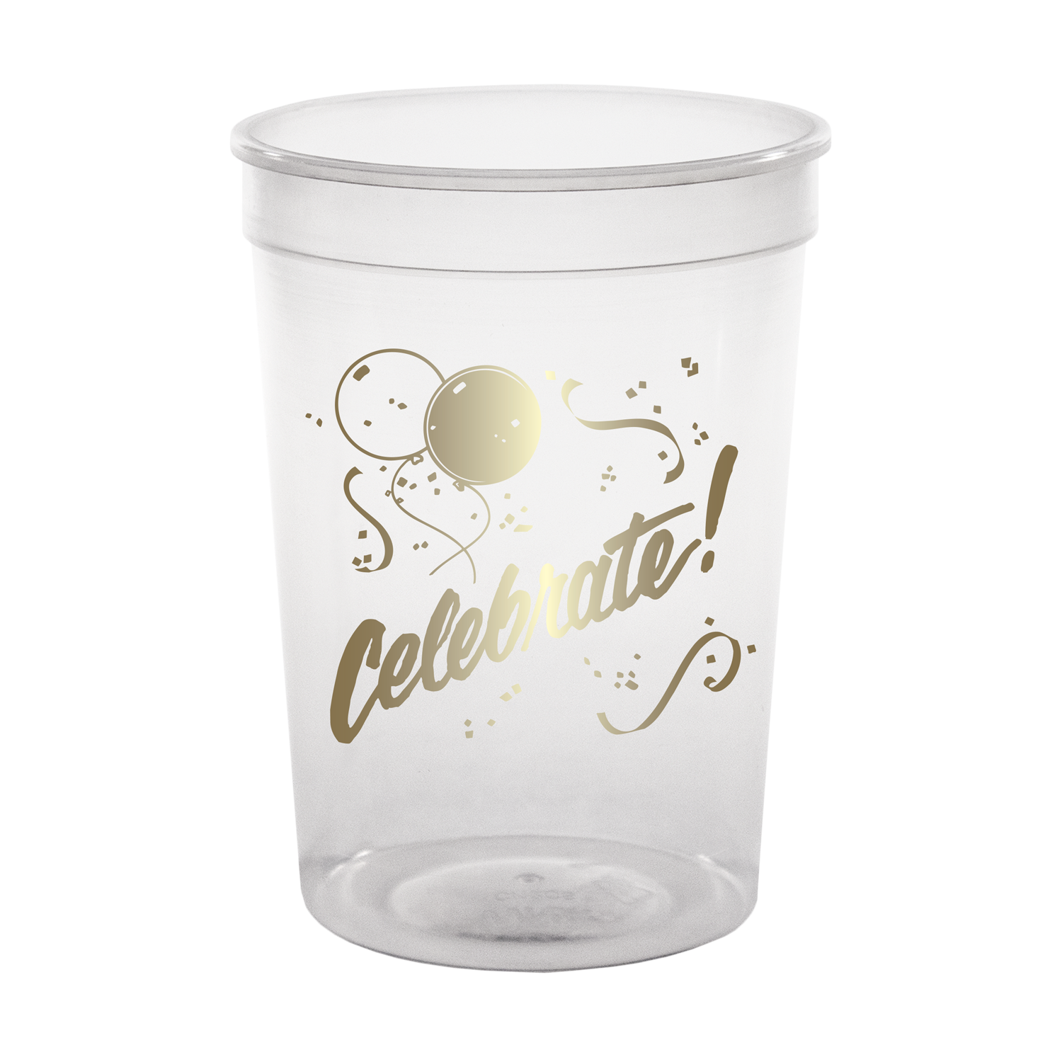 12 oz Smooth Colored Stadium/Souvenir Cup