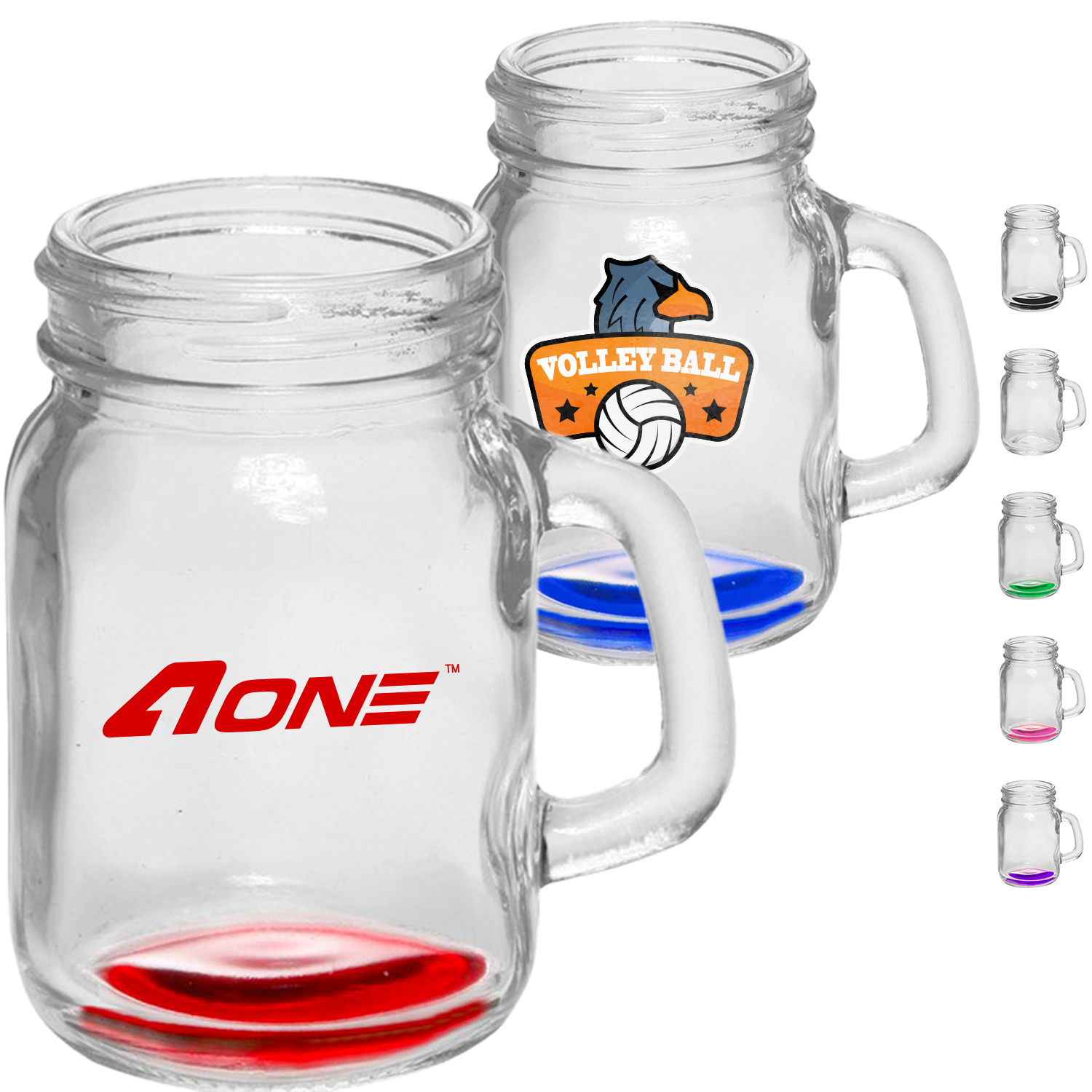 4.5 oz. Traditional Mason Jars Glasses 2