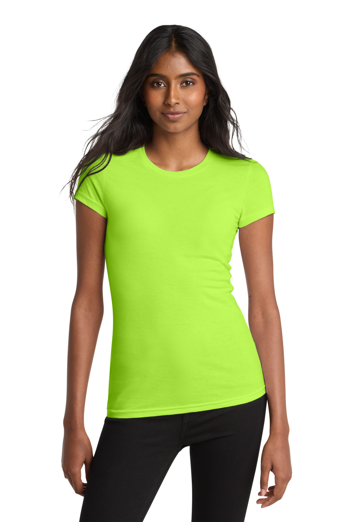 District Women's Fitted Very Important Tee . DT6001 100