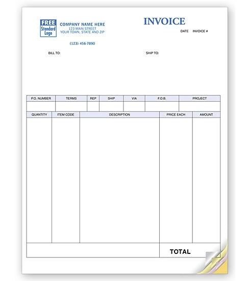 Product Invoices, Laser, Classic 1