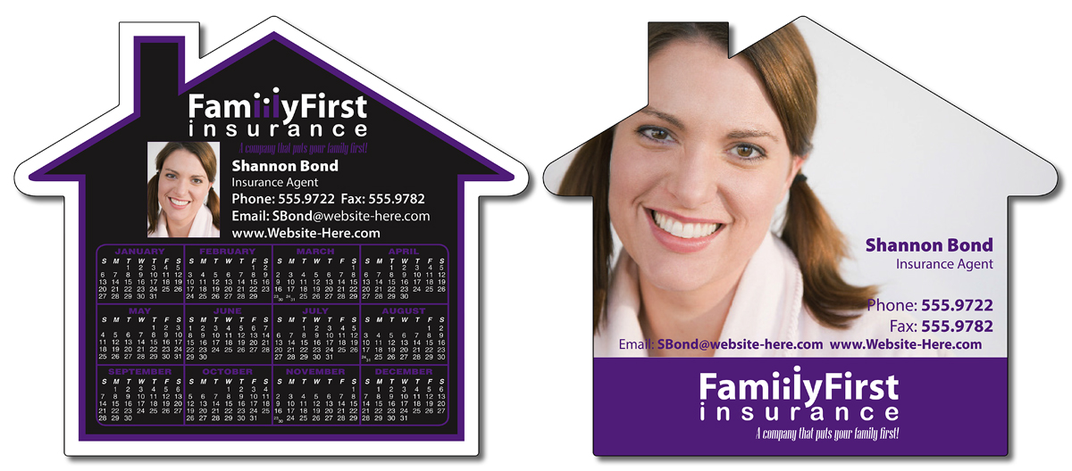 Magnet - House Shape (4.5x3.85) - 20 mil. 1