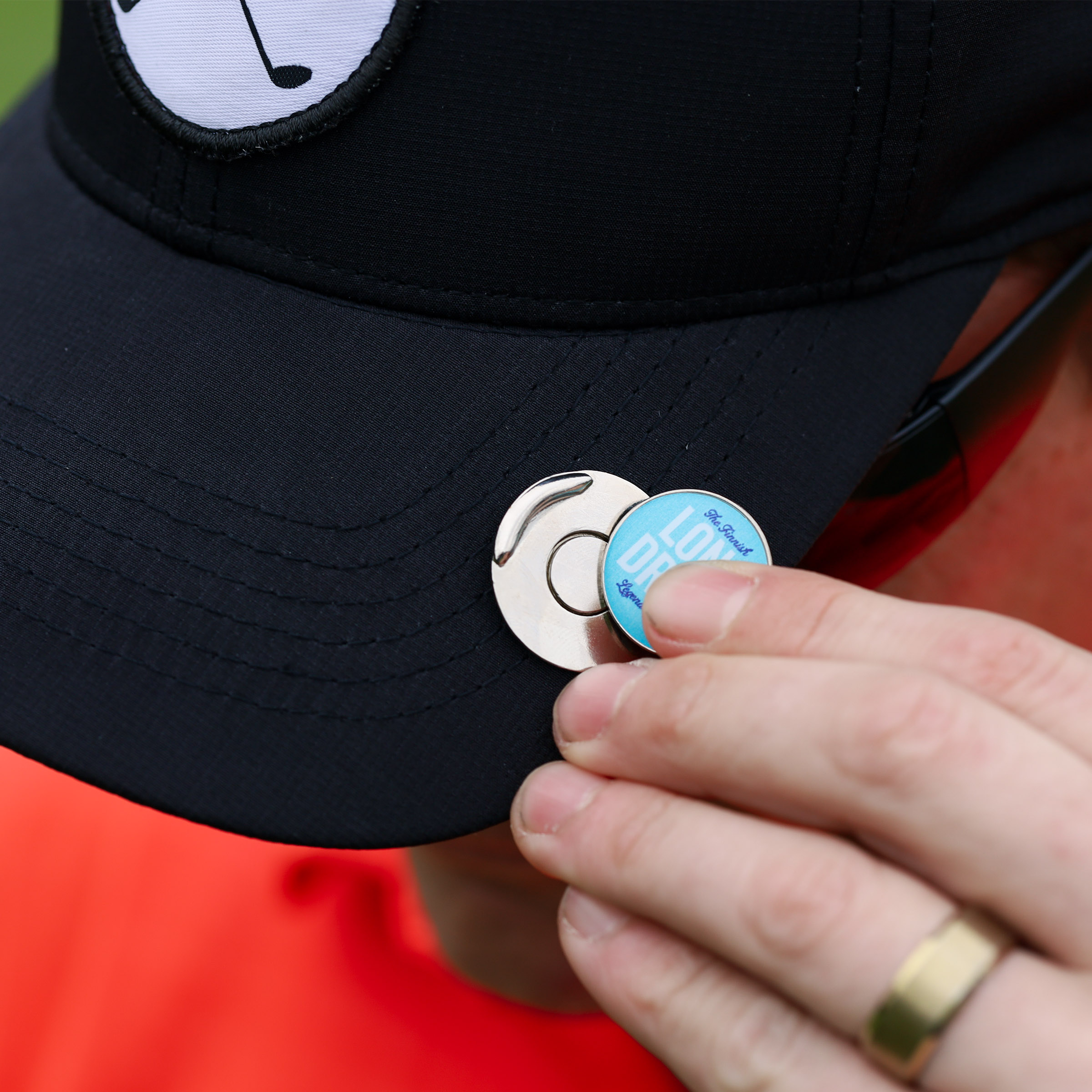Golf Hat Clip with Custom Ball Marker 1