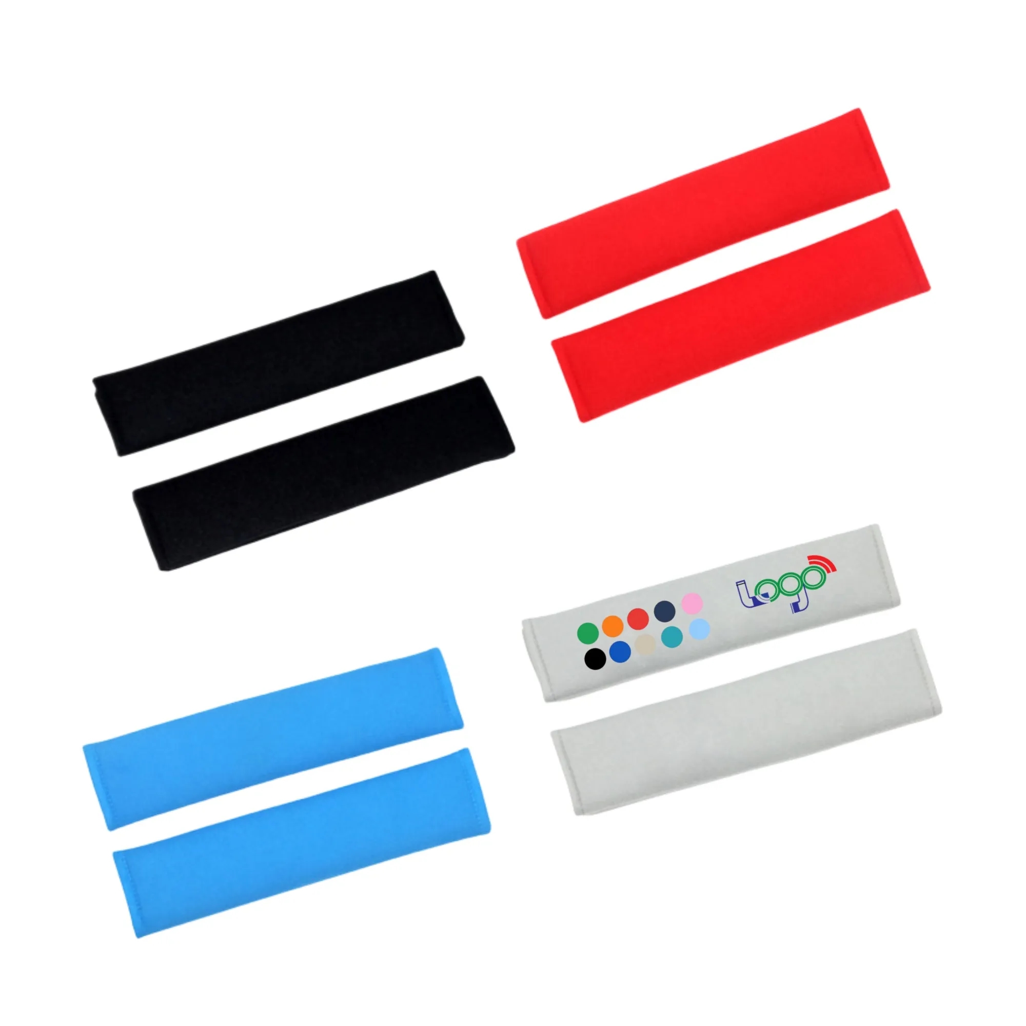 Custom Full Color Logo Car Truck Seat Belt Shoulder Cover 2