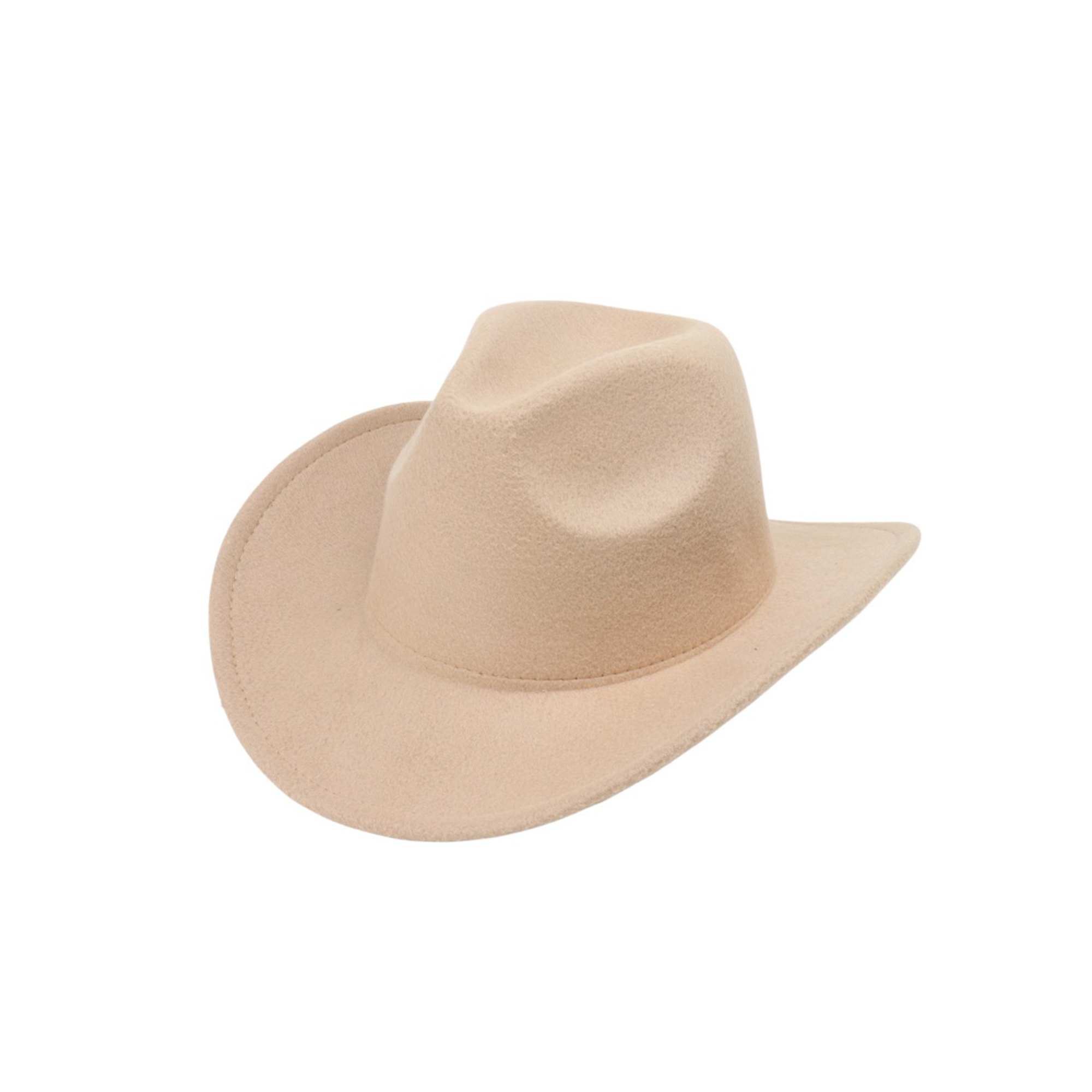 Polyester Felt Western Cowboy Hat Vintage Jazz Style 7