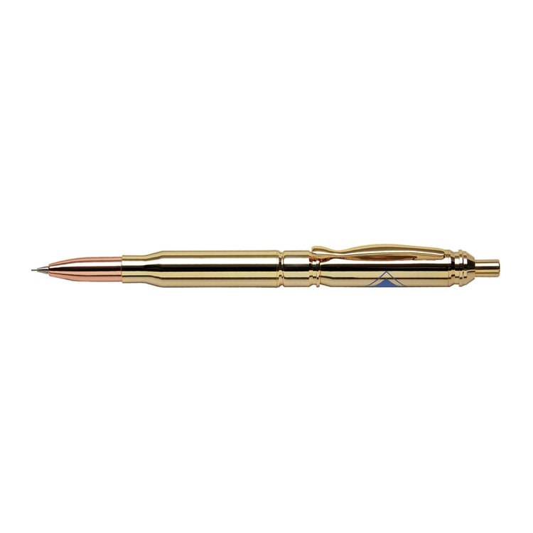 Brass Bullet Mechanical Pencil (Gold Top- 7mm Lead) 3