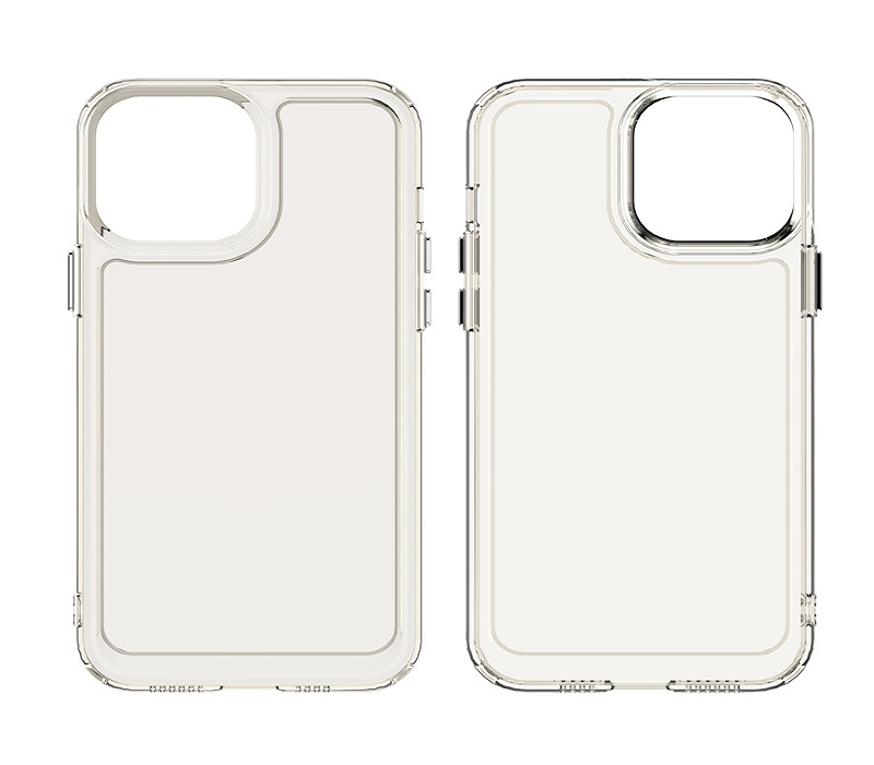 Mobile Phone Case With Electroplating Button 2