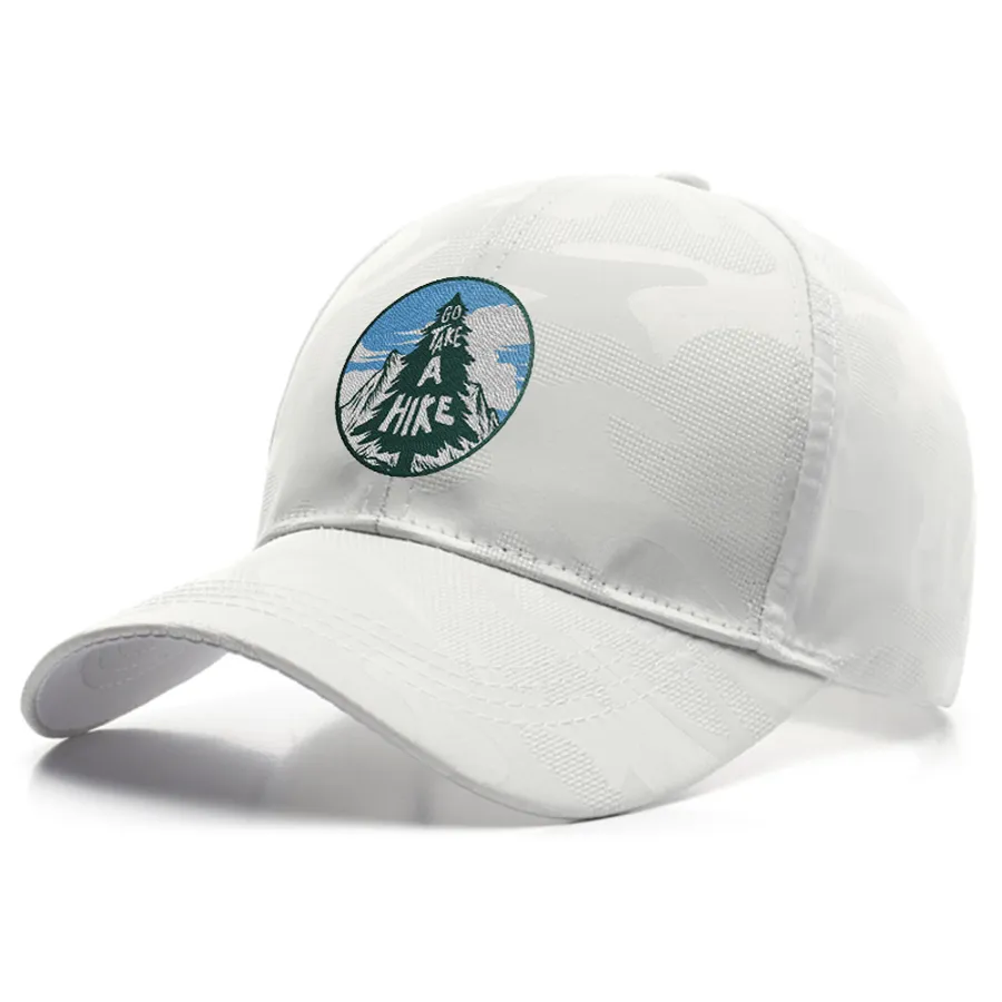 Dark Camou Polyester Baseball Cap 8