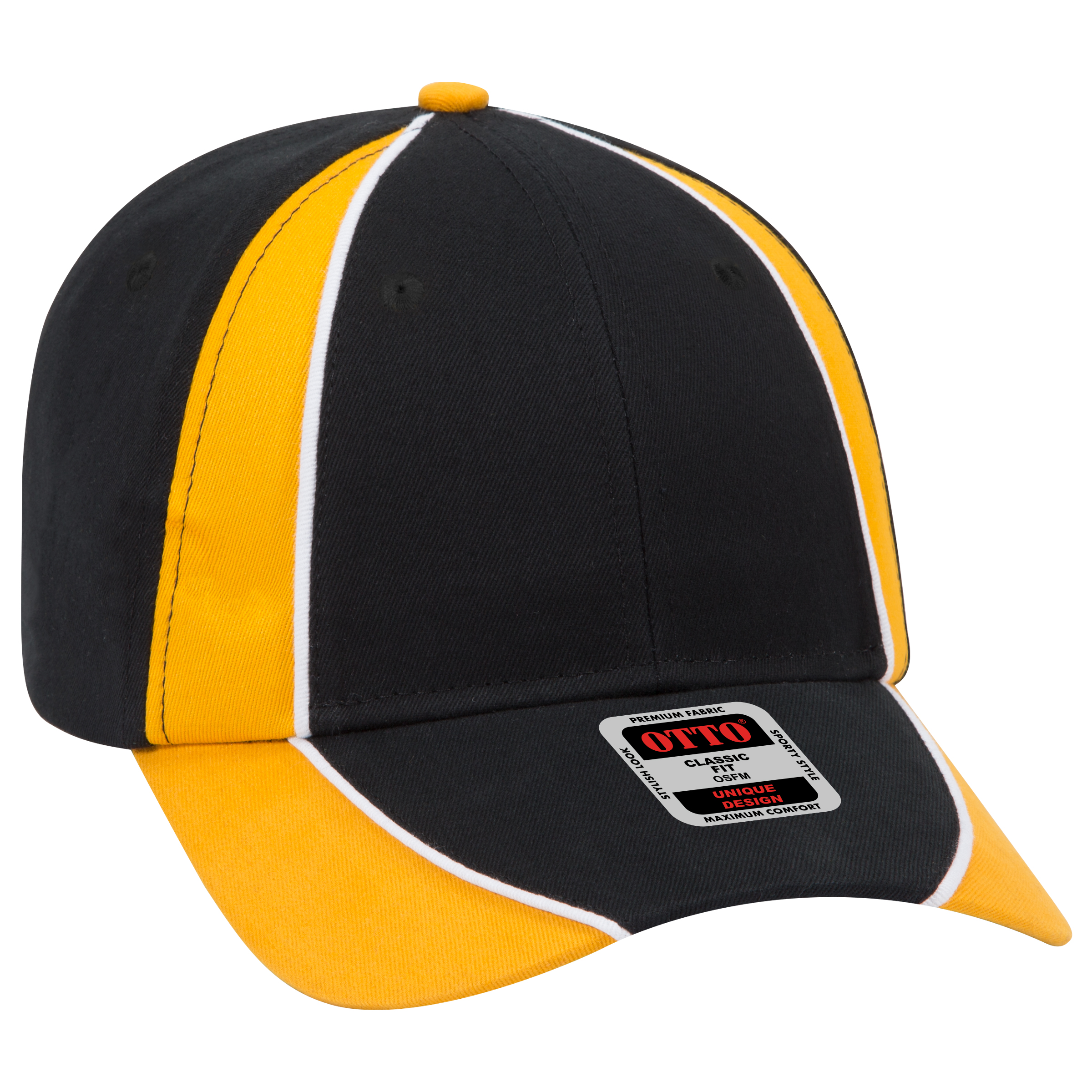 OTTO CAP® 6 Panel Low Profile Baseball Cap 14