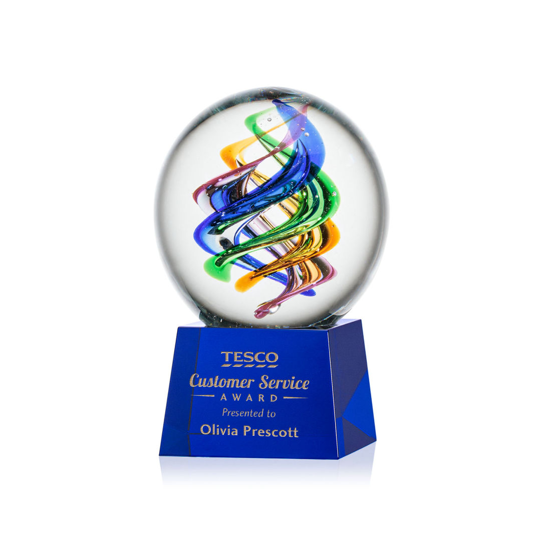 Galileo Award on Robson Base - Blue 13