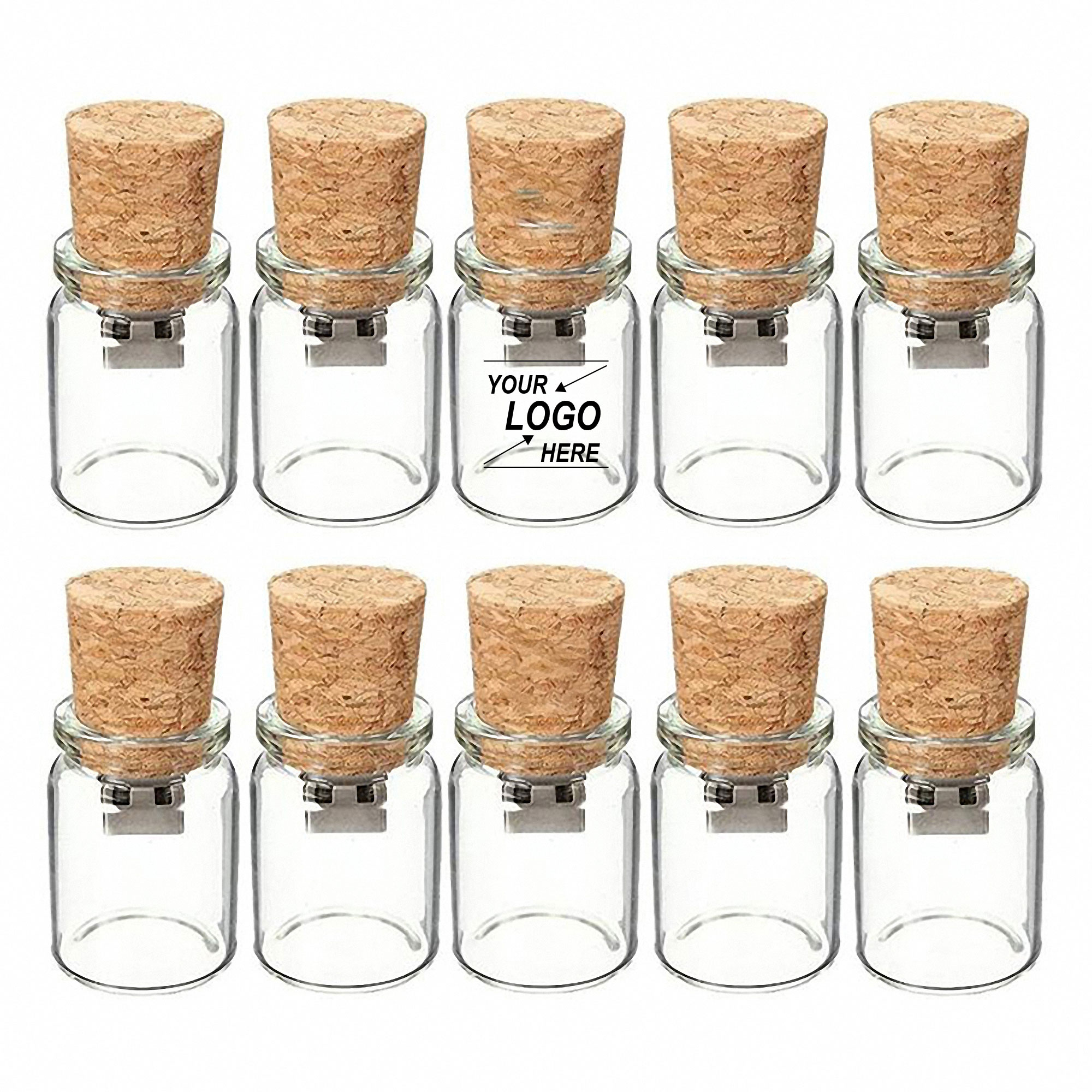 8GB Novelty Drift Bottle USB Flash Drive