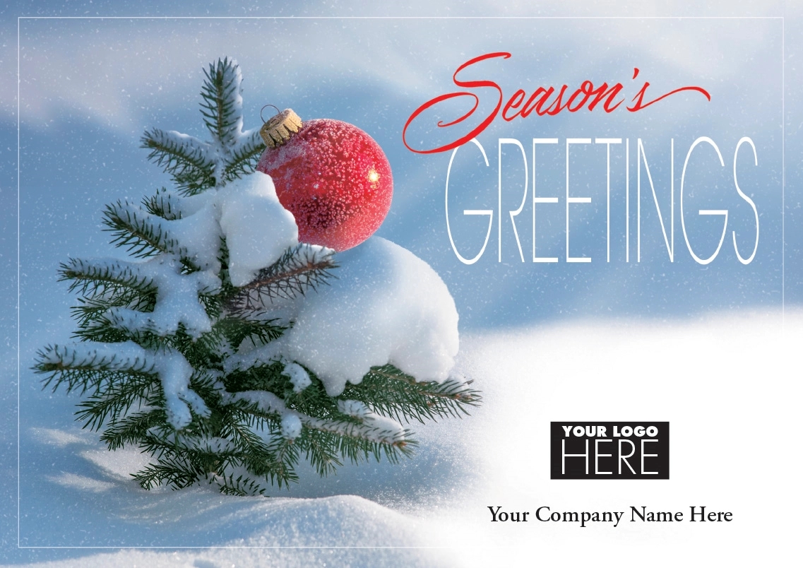 Mighty Green Tree Holiday Logo Cards 2
