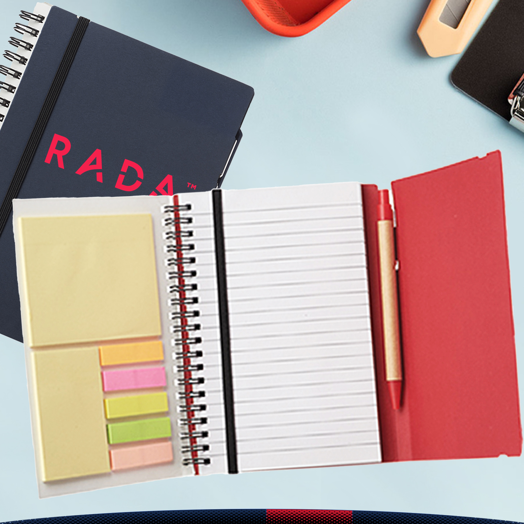Brode Spiral Notebooks 4