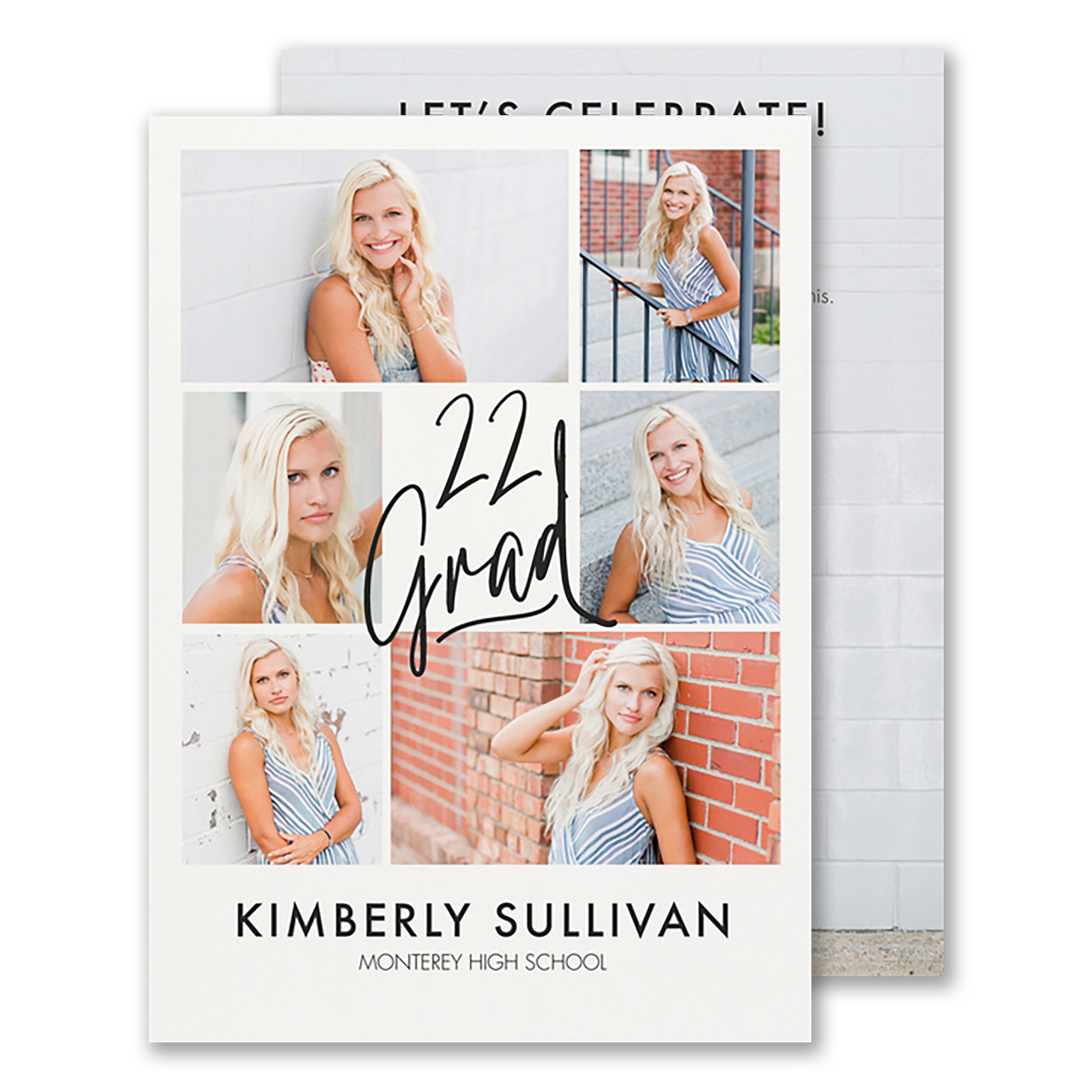 Photo Assortment Graduation Invitation 1