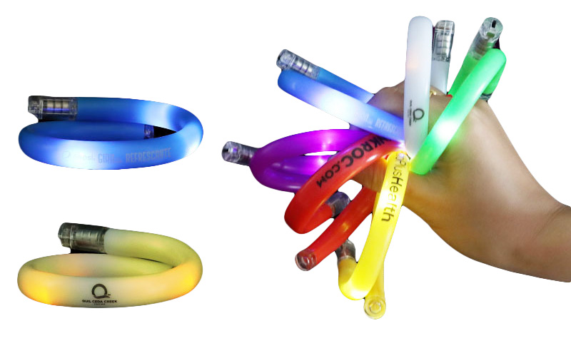 Party Flash LED Wrap-Around Tube Bracelet 2