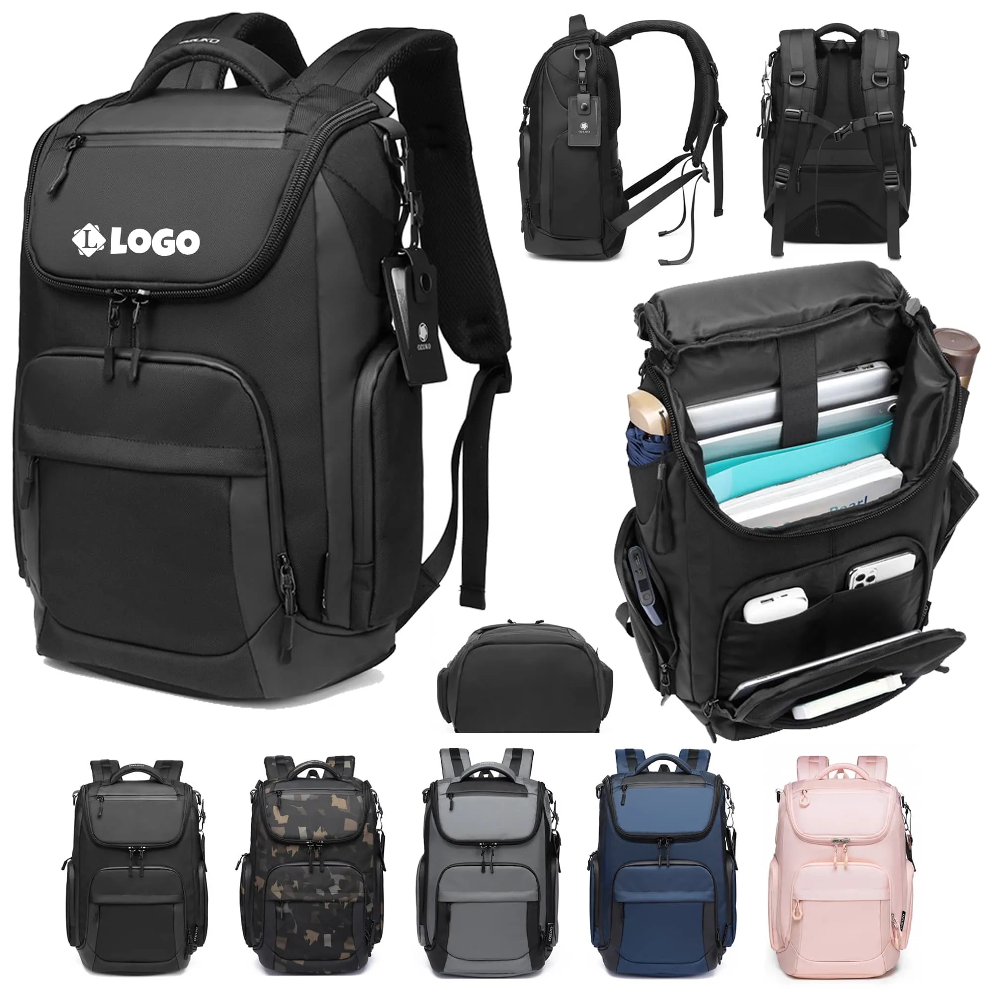 Waterproof Business Travel Backpack 3