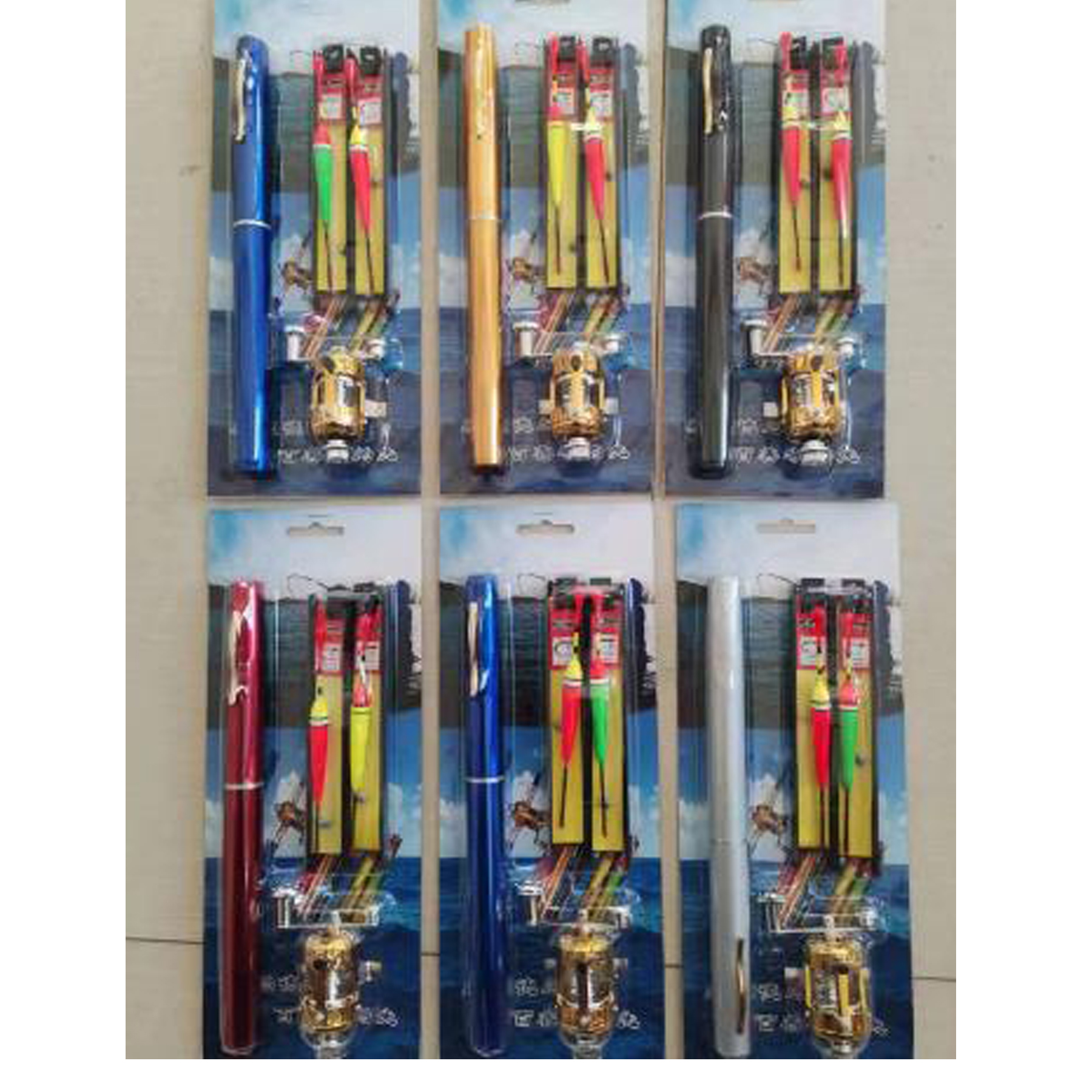 Portable Telescopic Fishing Rod Kit 1