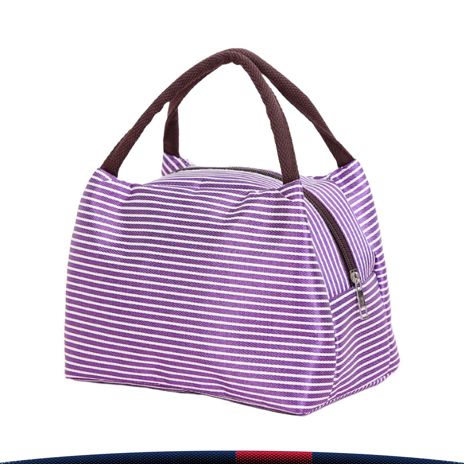 Stripe Cooler Tote Bag 9