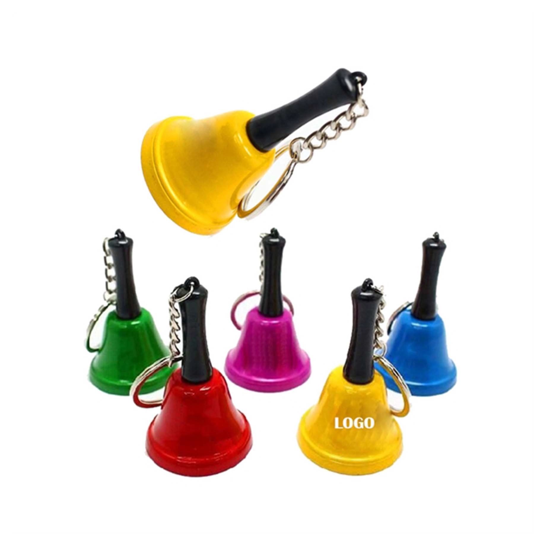 Call Bell Keychain Cowbell Key Holders