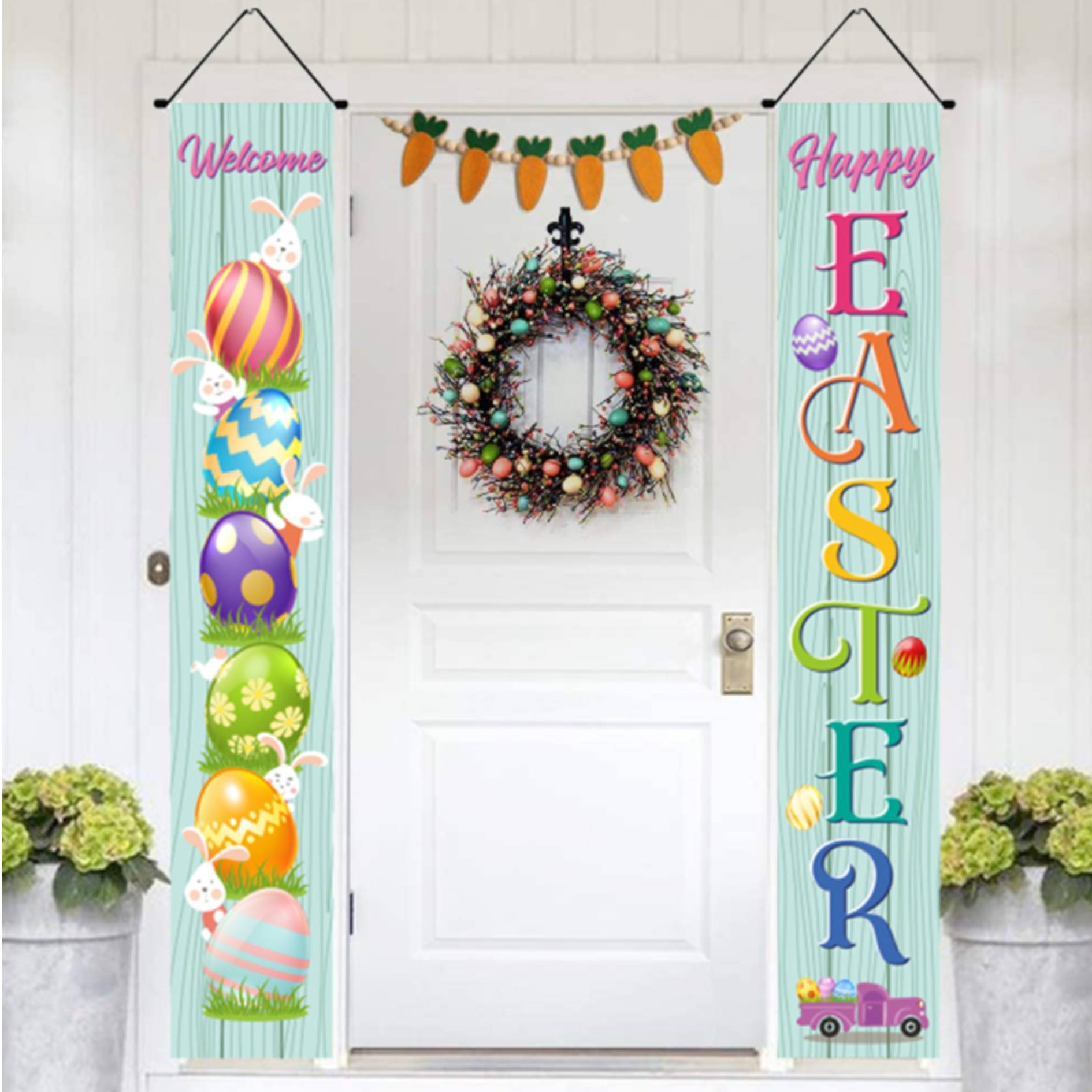 Custom Festival Celebration Door Curtain Couplet 4