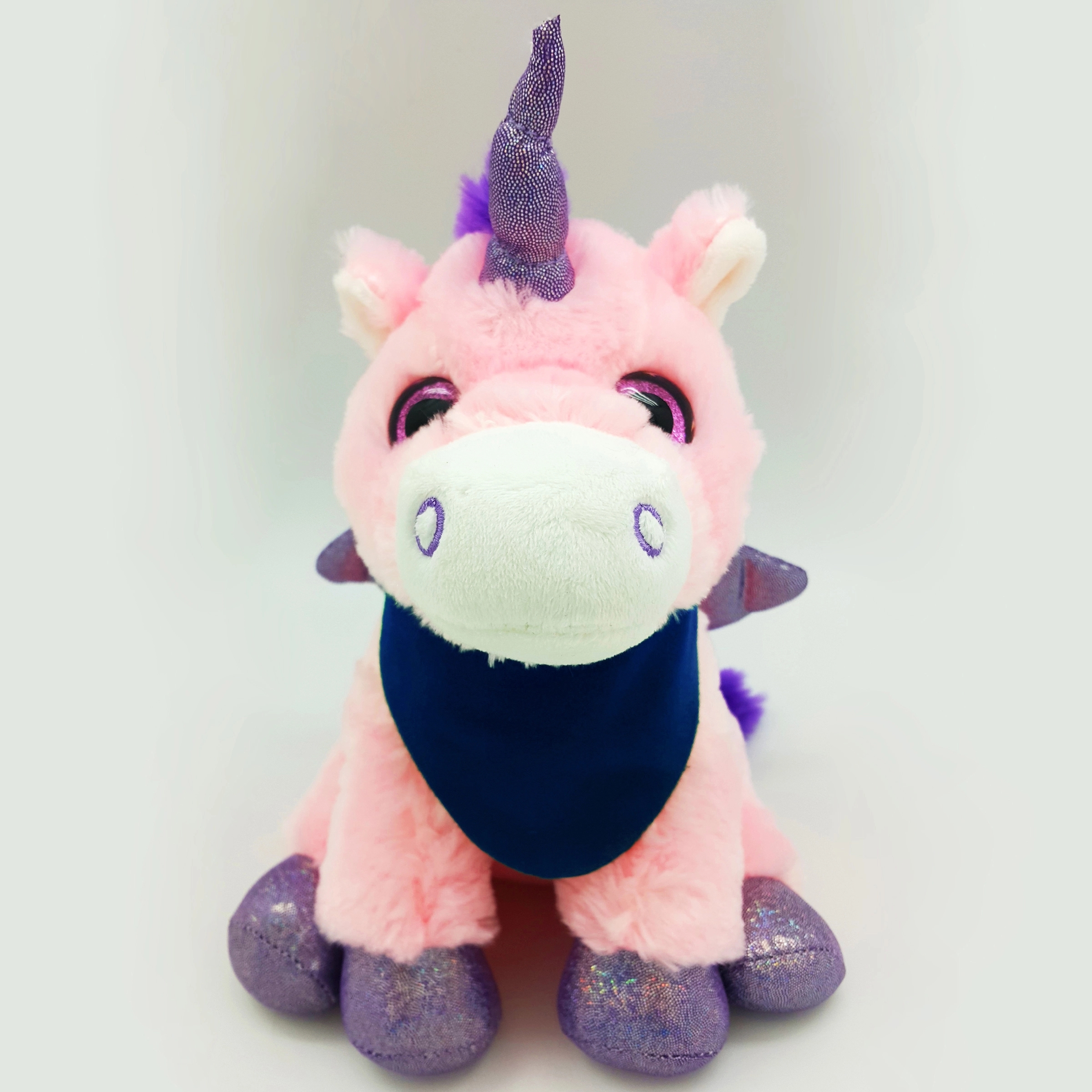 9" Bright Color Pink Unicorn 9