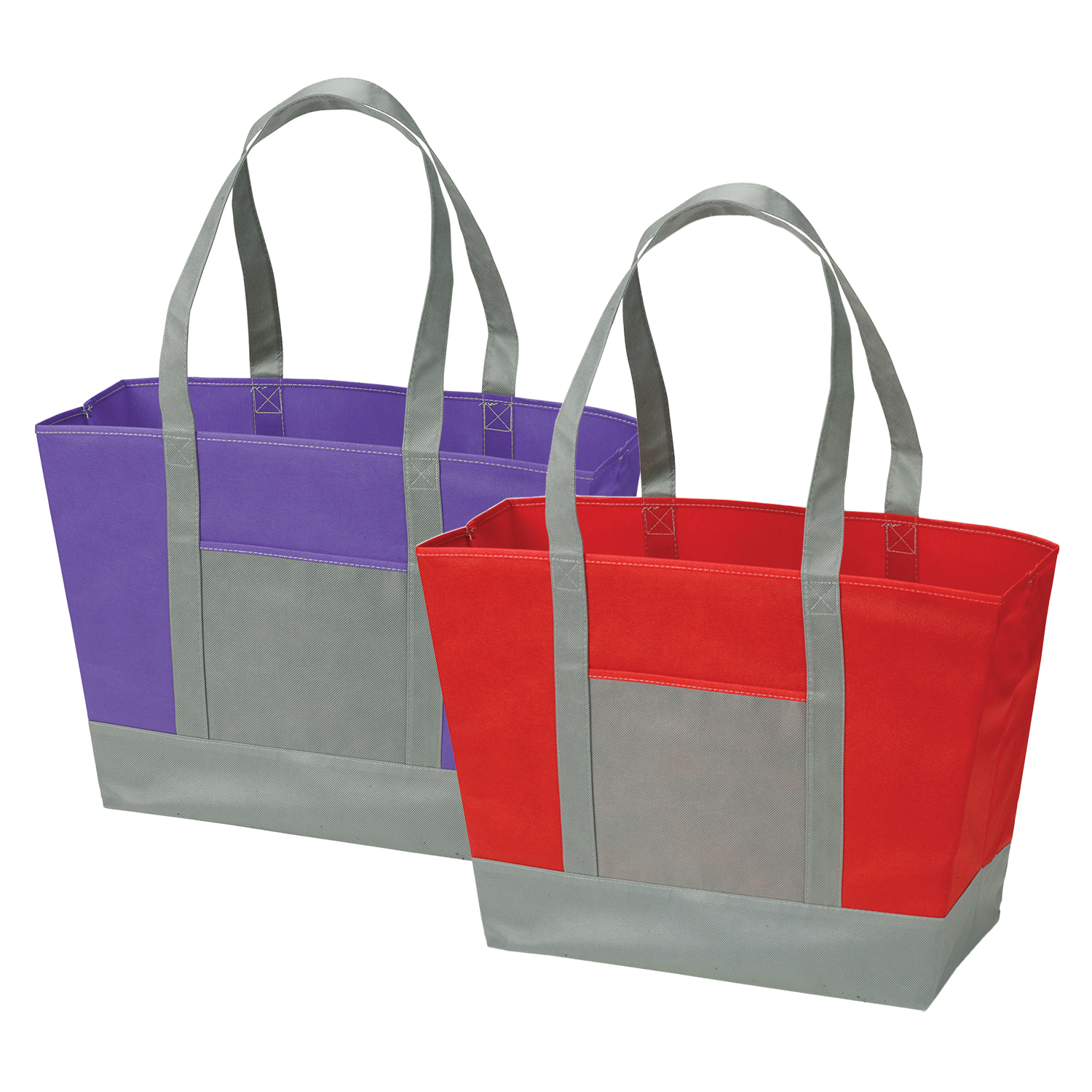 Two-tone Non-Woven Tote Bag 10
