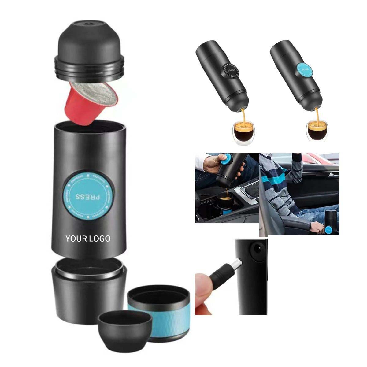 One Touch Espresso Maker for Travel 2