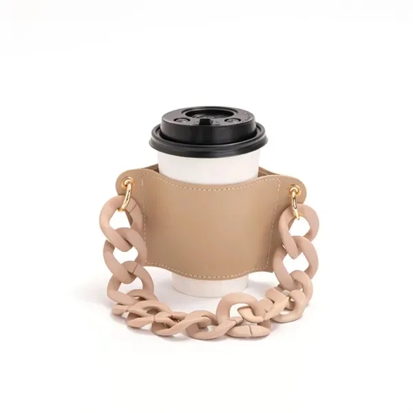 PU Chain Cup Sleeve 13